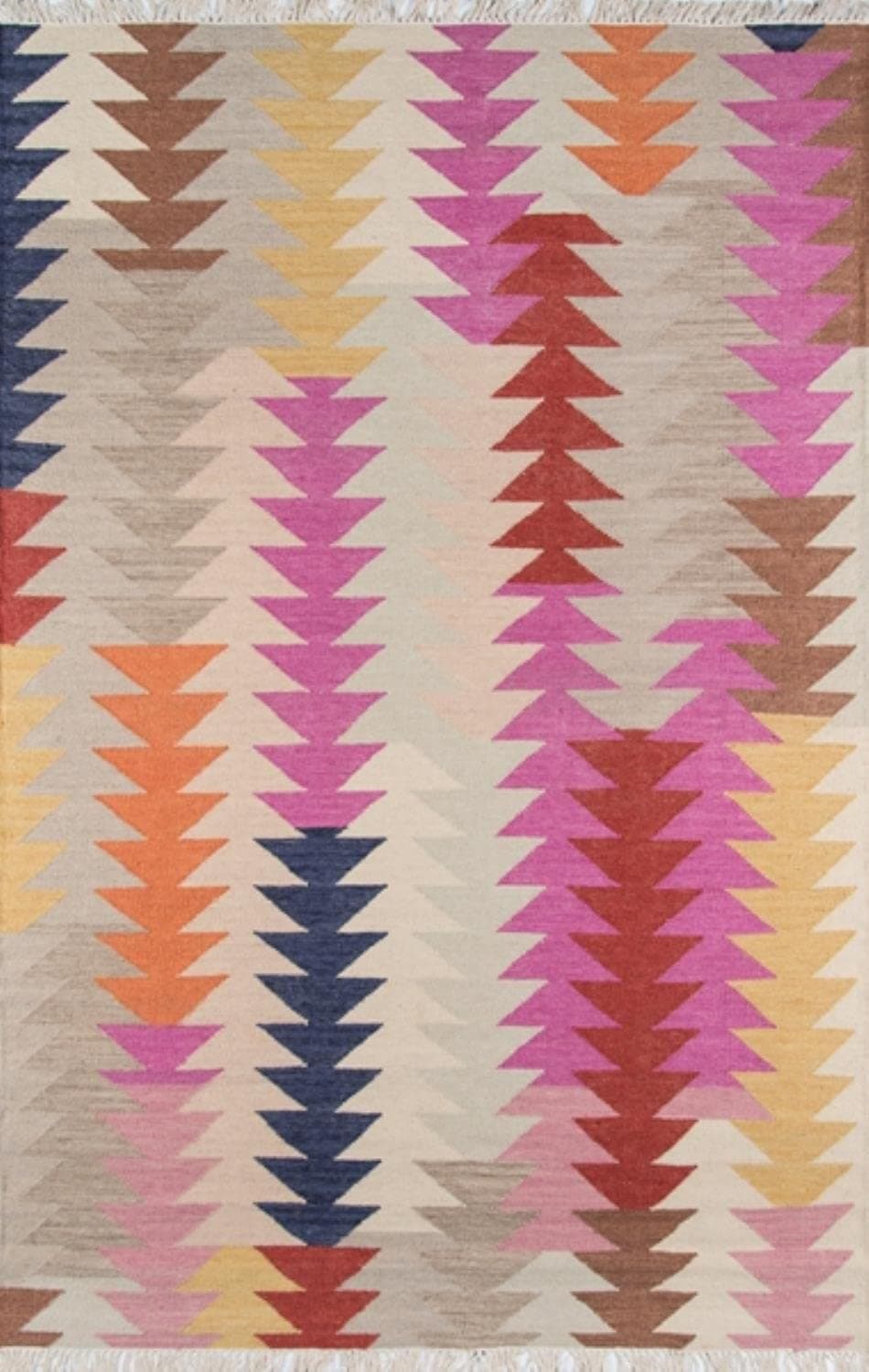 Momeni Rugs Caravan Collection, 100% Wool Hand Woven Transitional Area Rug, 3'9" x 5'9", Multicolor