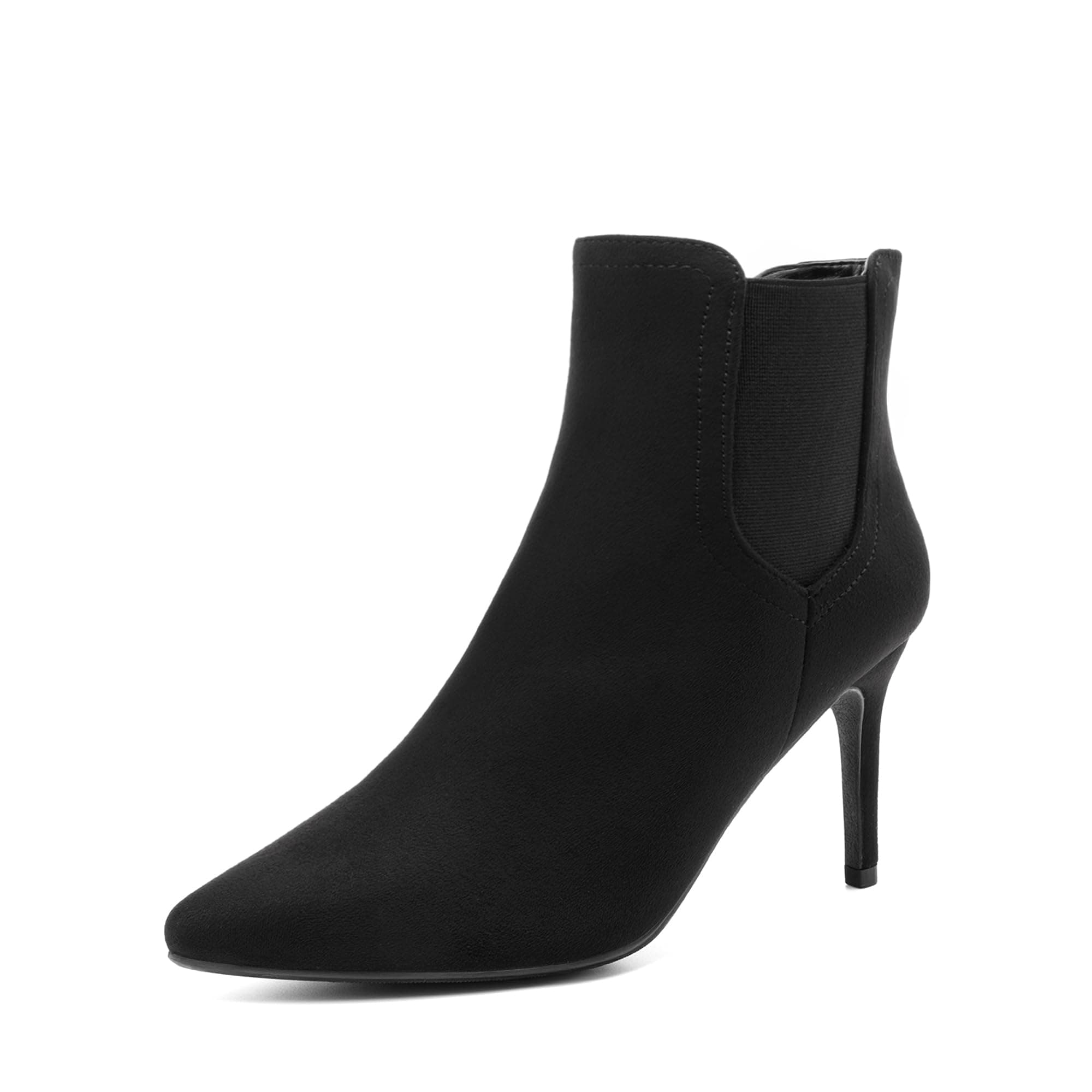 Women's Pointed Toe Stiletto High Heel Ankle Booties