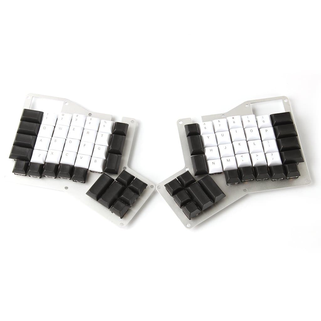 YMDK DSA Profile PBT Top Print Blank Ergodox Keycap Set for Ergo Ergodox Keyboard (Only Keycap) (Top Print)