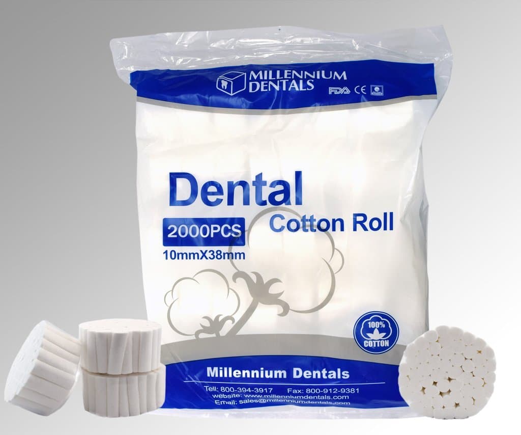 Dental Cotton Roll # 2 (2,000/Bx)