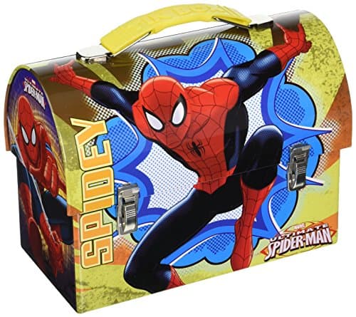 The Tin Box Carry All Large Marvel Spider Man Workman's Assorted