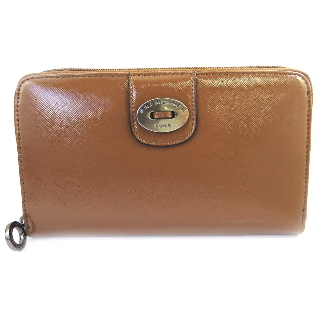 Zipped wallet + checkbook holder 'Romy' mole.