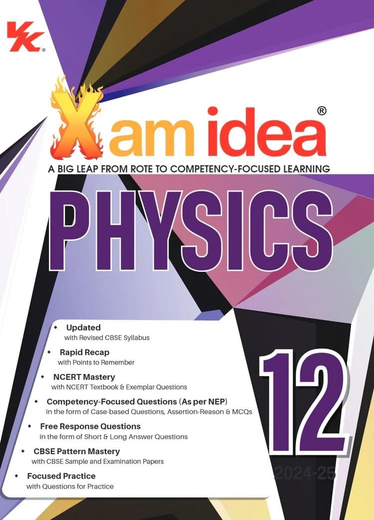 Xam idea Physics|Class-12|CBSE Board|2024-2025