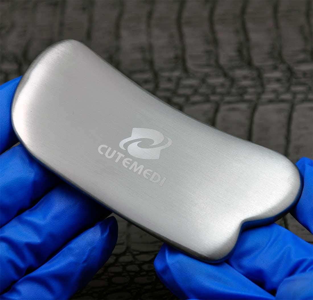 Scraping Gua Sha Guasha Pure Titanium Material Chiropractic Holistic Soft Tissue Sports Therapy Physical Therapy Natural Therapy Tool Scraping Tool