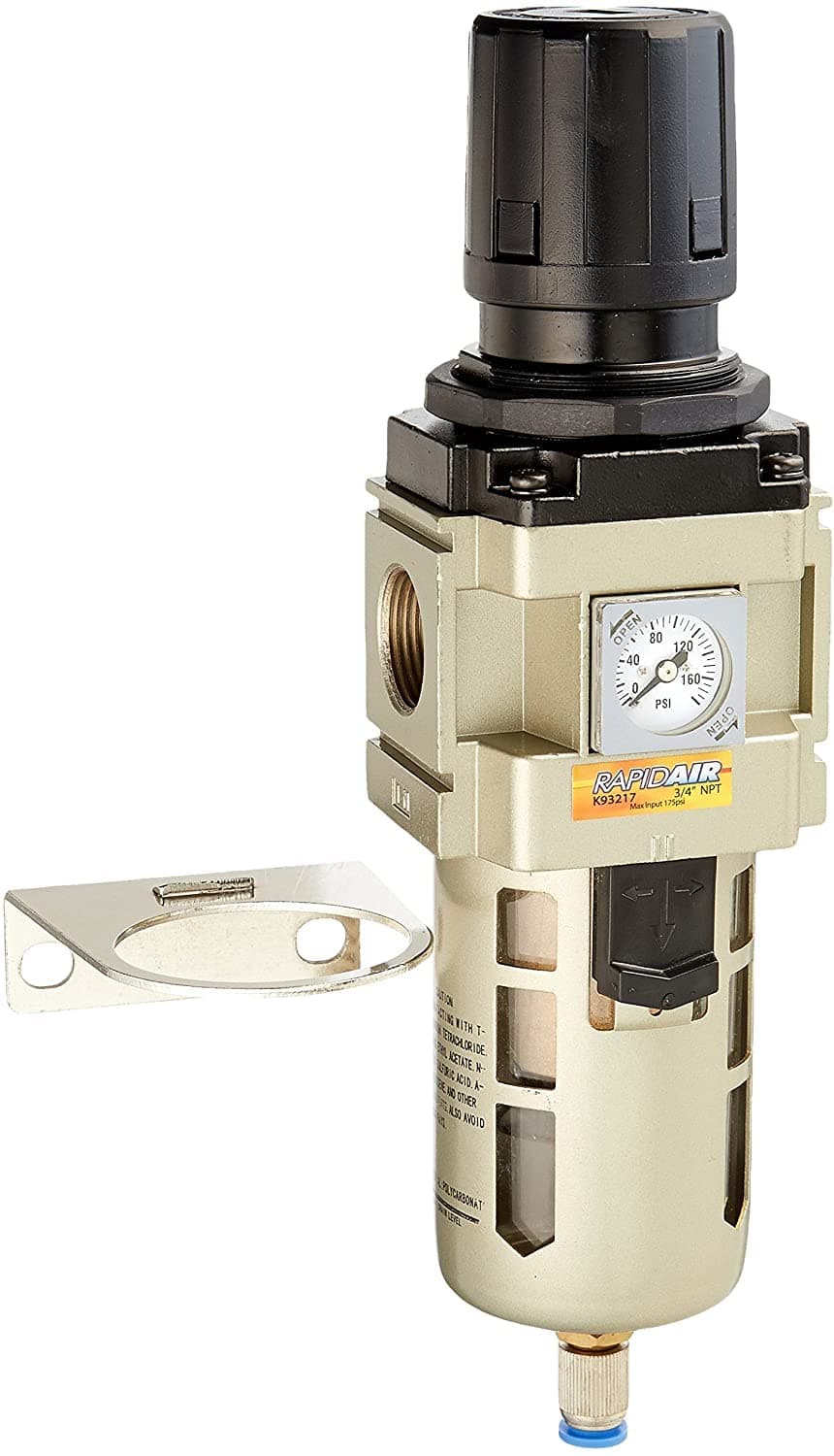 Rapidair K93217 NPT Filter Regulator, 3/4-Inch