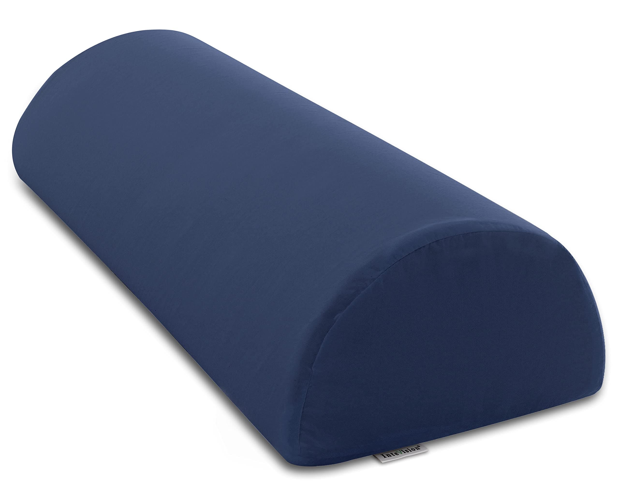 InteVision Four Position Support Pillow (20.5" x 8" x 4.5") with, 400 Thread Count, 100% Egyptian Cotton Cover