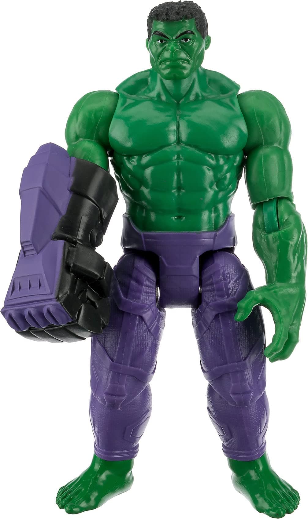 Marvel Avengers Mech Strike Hulk 6-inch Scale Action Figure Toy Hulk with Compatible Mech Battle Accessory, for Kids Ages 4 and Up