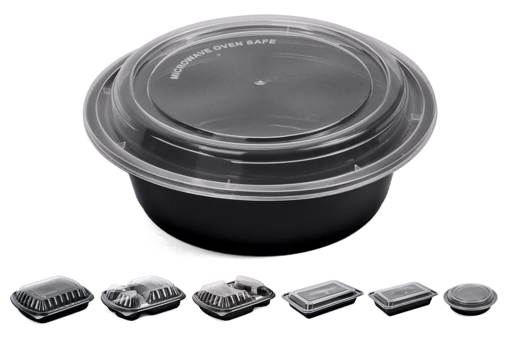 Meal Prep Container Reusable Bpa Free – [10 1 Compartment (32 ounces) Disposable Round Food Container With Lids Vacuum Seal Meal Prep Tupperware Microwaveable Freezer To Go Containers