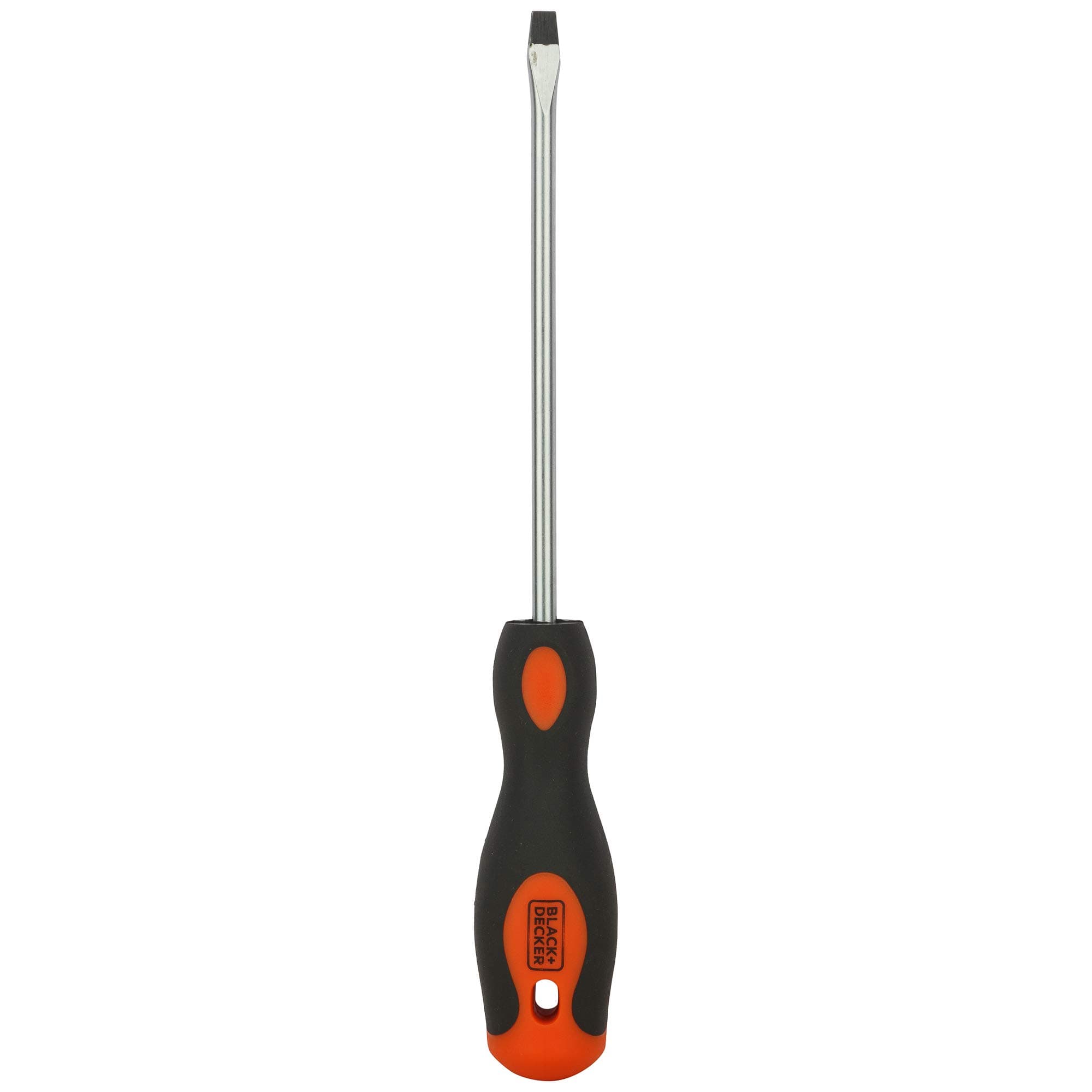 Black+Decker Flat Head Screwdriver Standard - 6.5 X 150Mm, Orange/Black, Bdht62299