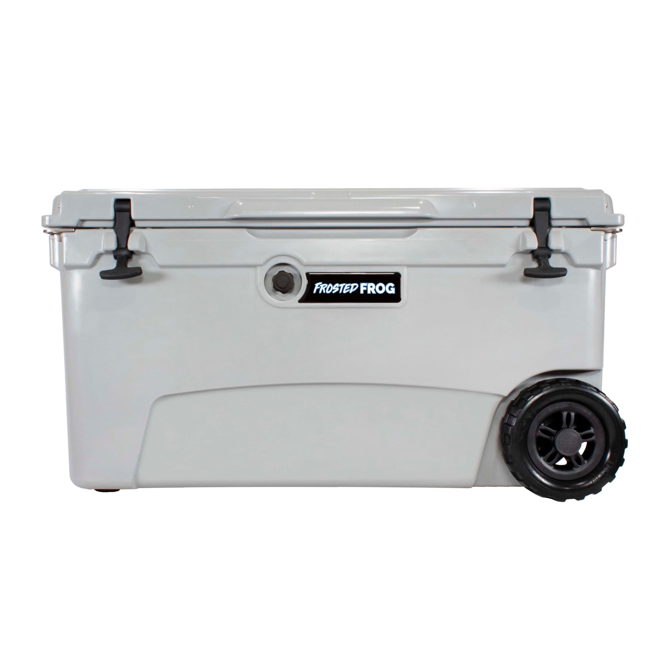 Original 110 Quart Ice Chest Heavy Duty High Performance Roto-Molded Commercial Grade Insulated Cooler with Wheels