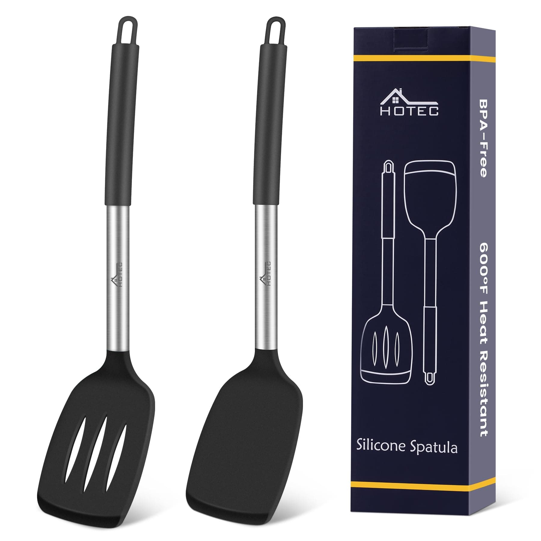 HOTEC Silicone Turner Spatula