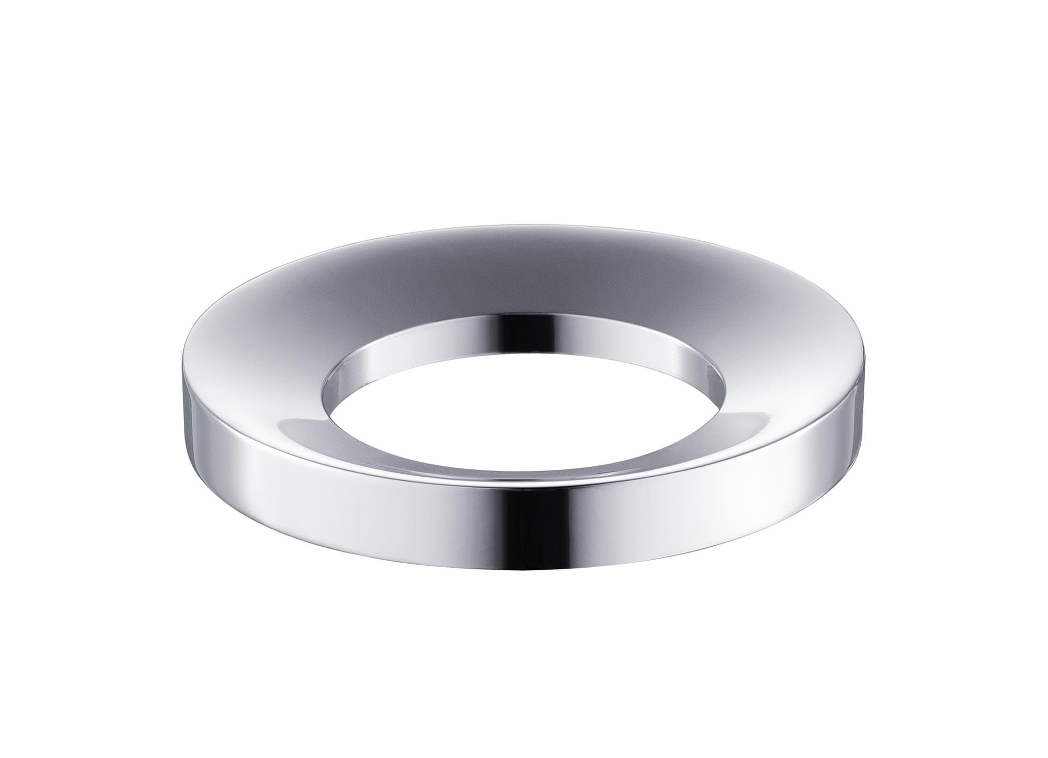 MOUNTING RING MR-100 CH Vessel Sink Mounting Ring, Silver