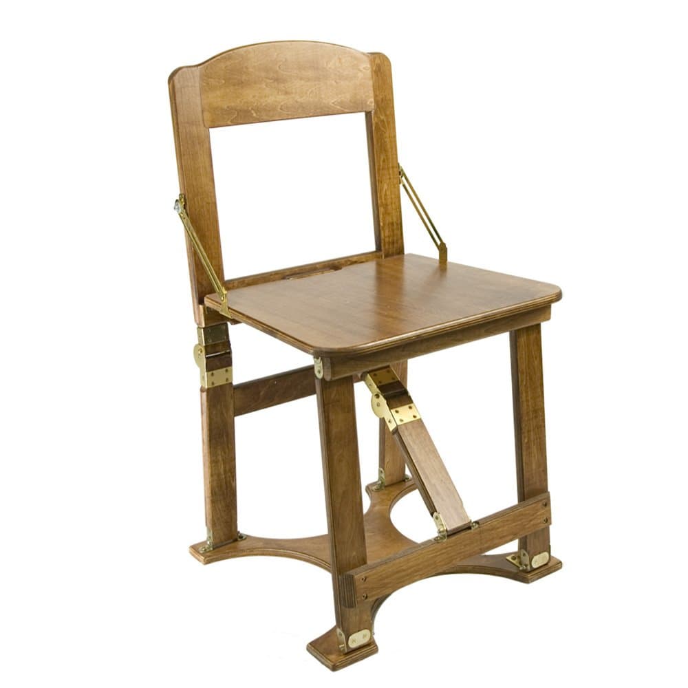 Spiderlegs Double Folding Chair, Warm Oak