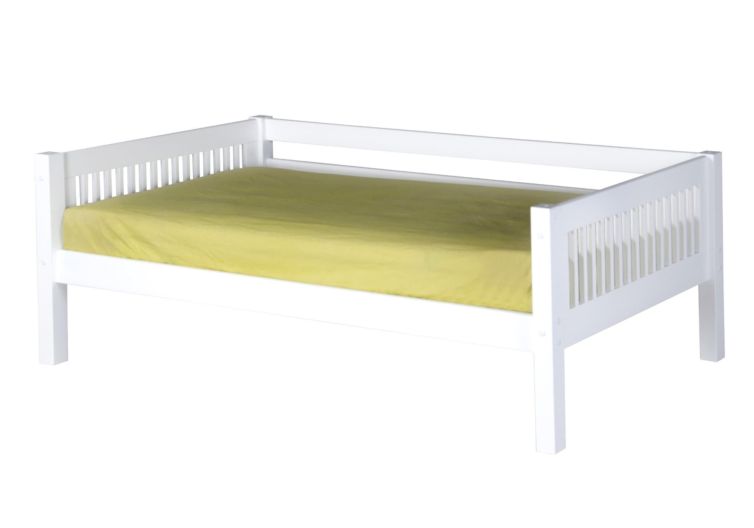 CamaflexiMission Style Solid Wood Day Bed, Twin, White