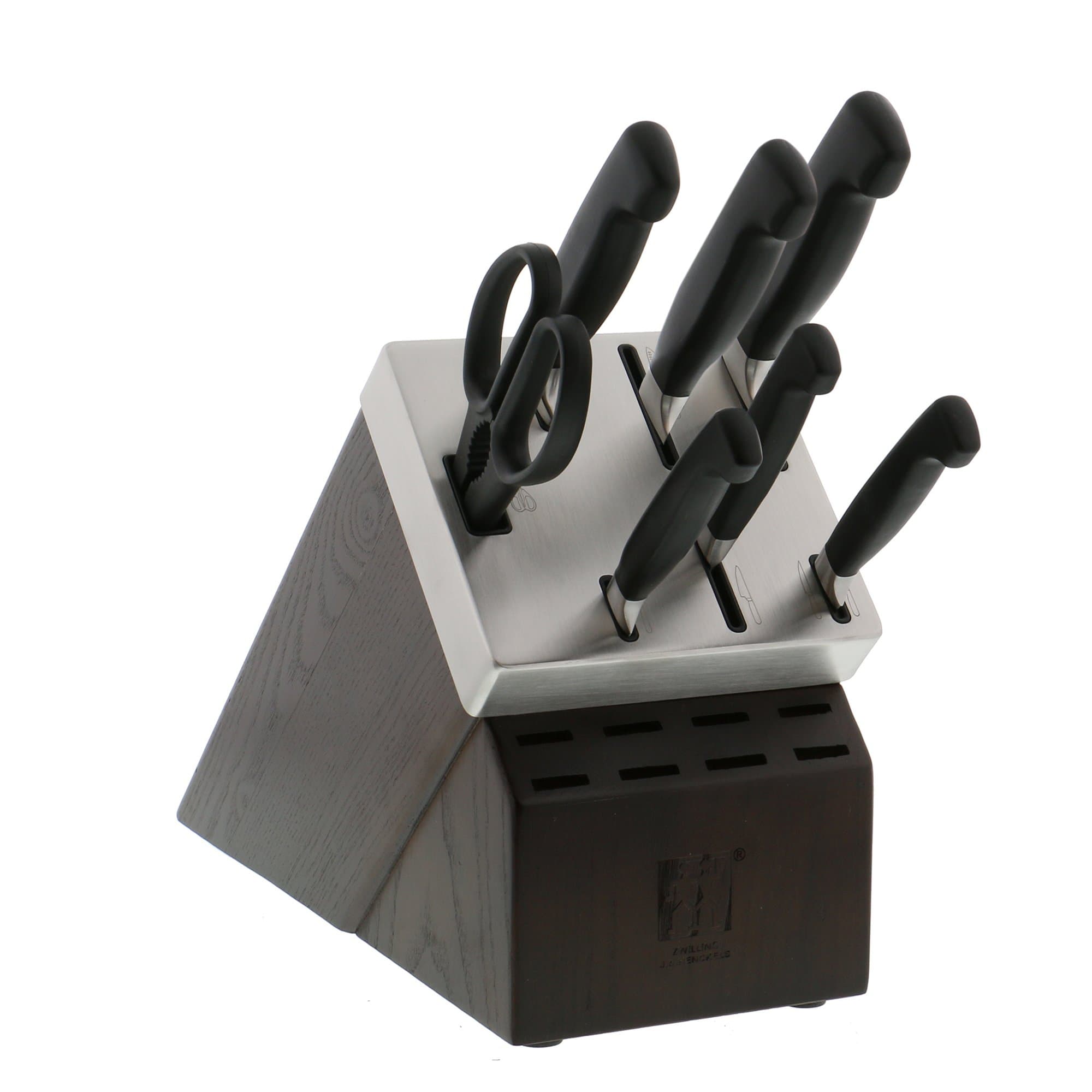 Four Star 8-pc Self-Sharpening Knife Block Set