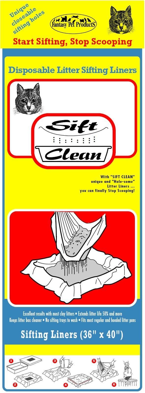Supply-Shop Sift Clean Liners (36in x 40in)