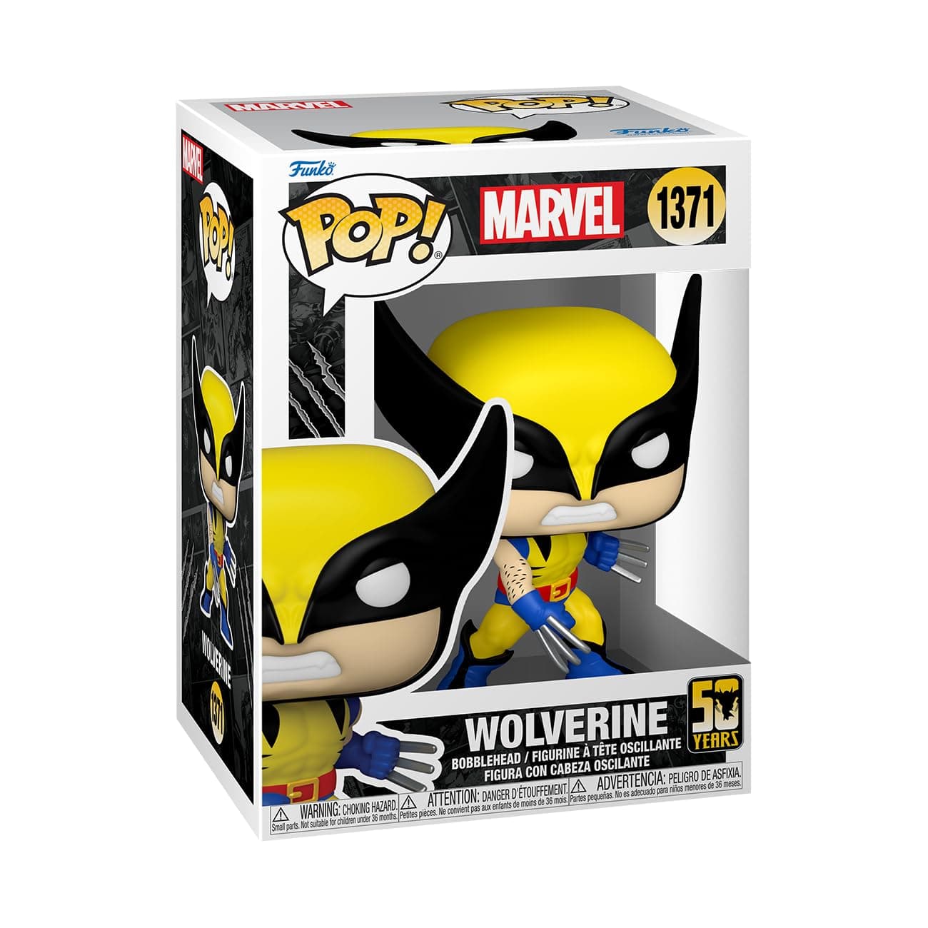 Funko Pop! Marvel: Wolverine 50th – Ultimate Wolverine - (Classic) - X-Men - Collectable Vinyl Figure - Gift Idea - Official Merchandise - Toys for Kids & Adults - Comic Books Fans