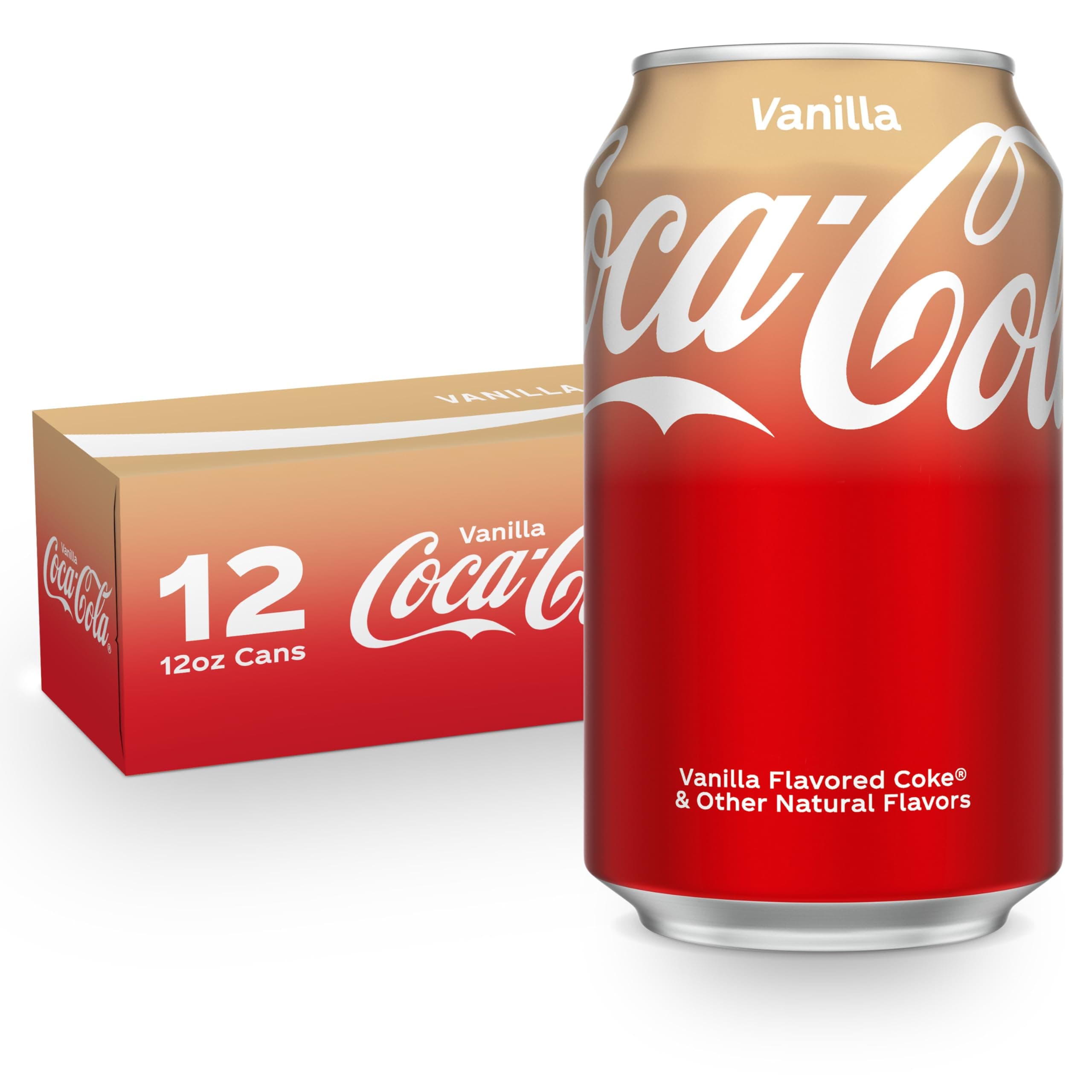 Coca Cola Vanilla 12 Pack Of 355Ml Cans