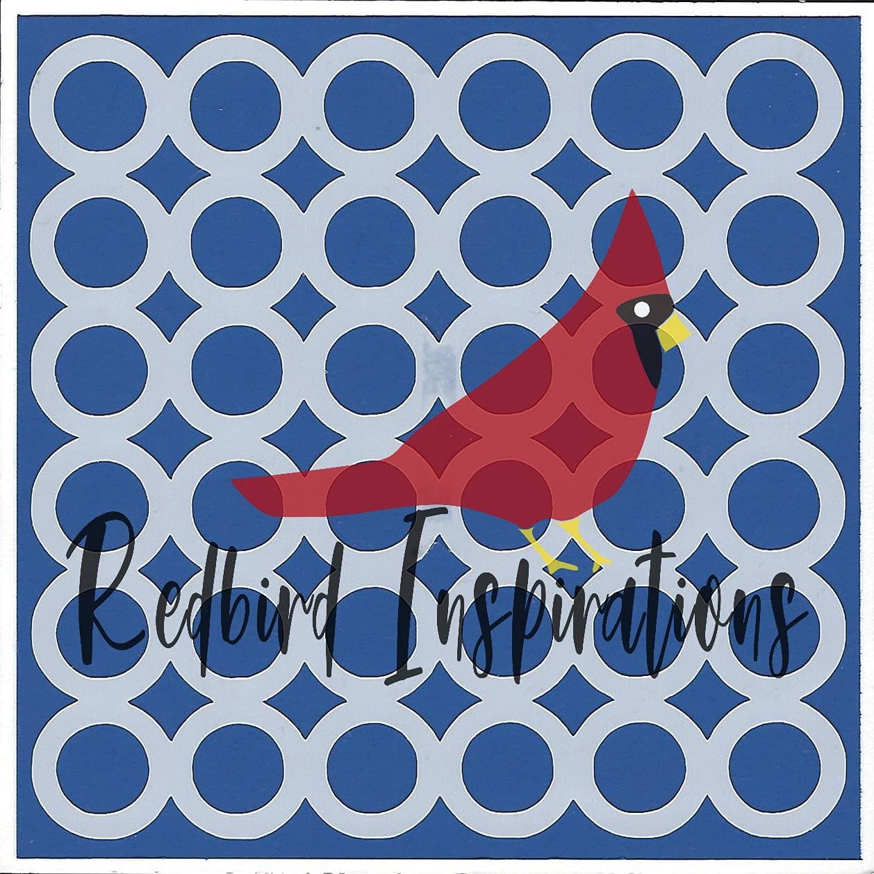 Redbird Inspirations Original Stencil, 6x6 Inch, Infinity