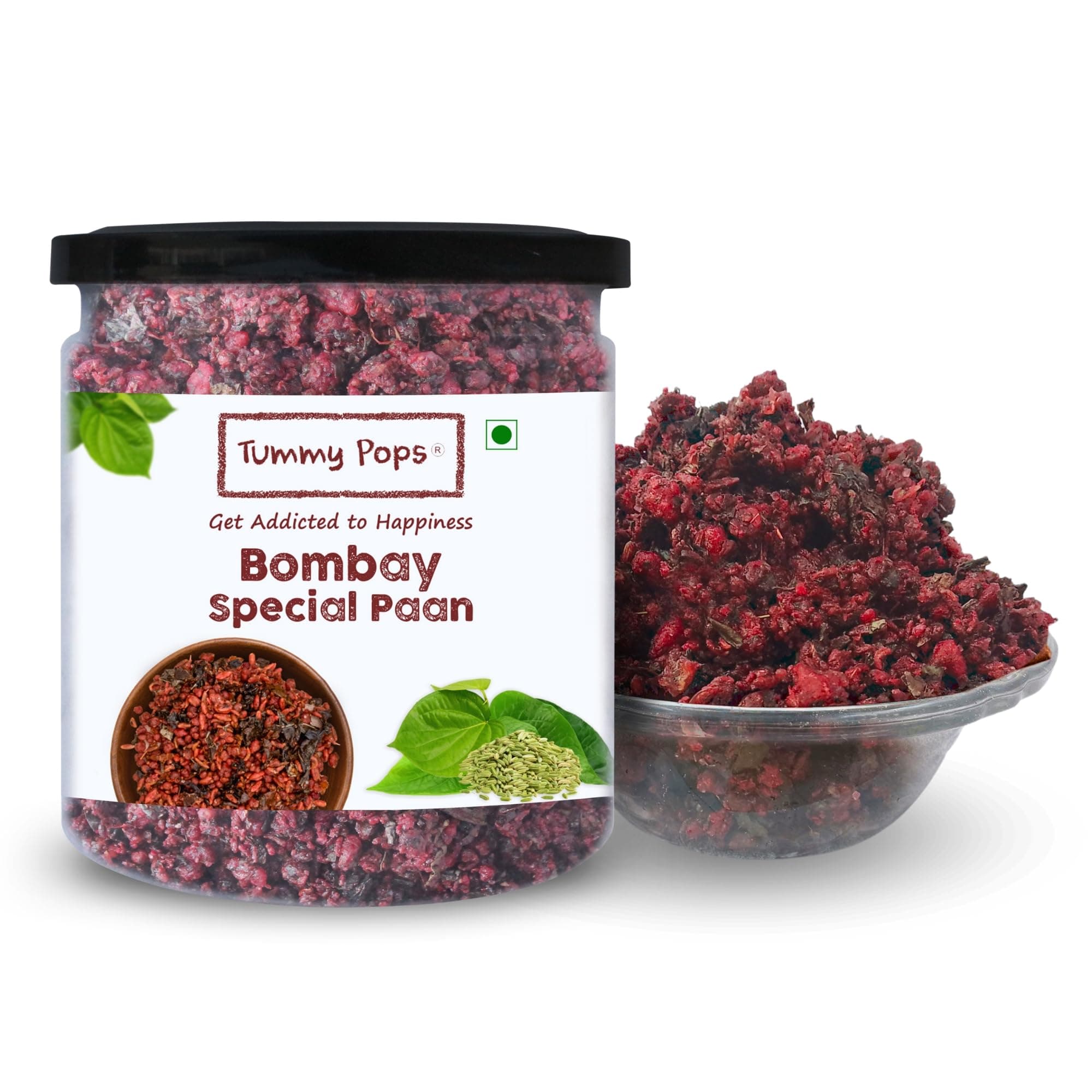 Premium Meetha Paan Without Supari | Hygienically Prepared & Packed | After Meal Digestives Mukhwas, Premium Handmade Sweet Mouth Fresheners (Bombay Special Paan, 300gm)