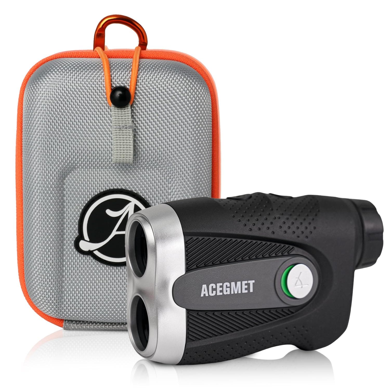 ACEGMET PF2C Golf Rangefinder with Slope, 0.3s Flag Pole Locking Vibration, ±1yd Accuracy,Rechargeable Laser Range Finder Golf with Magnetic, Golf Accessories for Men