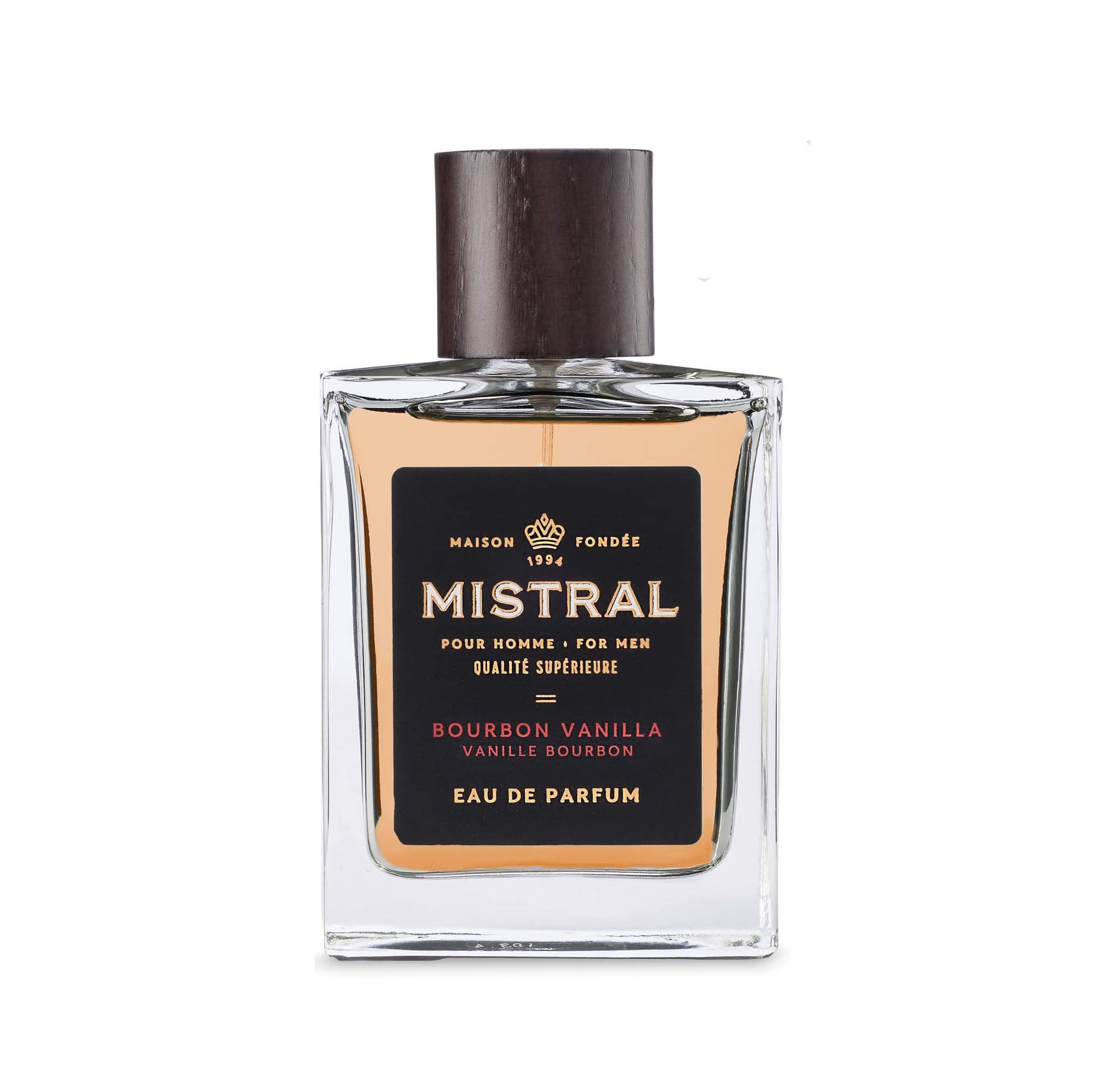 - Mistral Men’s Cologne – Bourbon Vanilla Eau de Parfum | Warm & Sweet Masculine Scent with Vanilla, Patchouli & Sandalwood | Cruelty-Free & Long-Lasting Perfume for Men, Made in France - 3.4 Oz