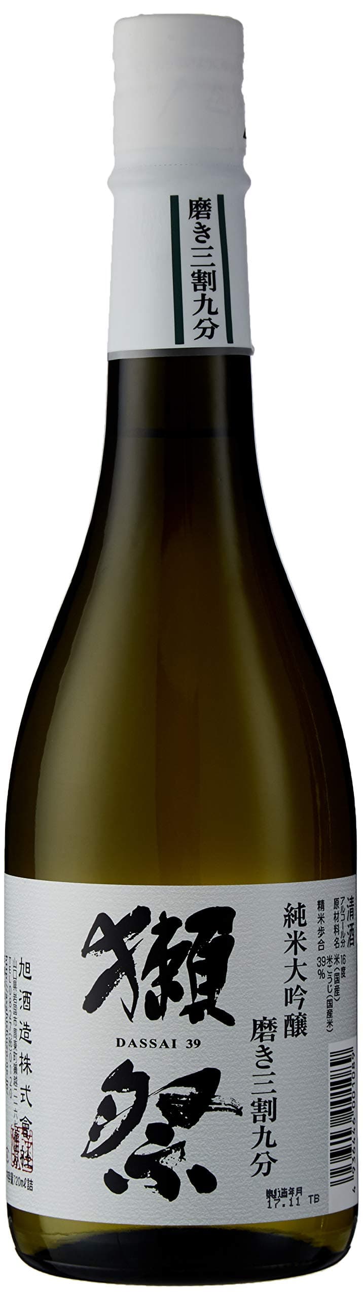 Dassai 39 Junmai Daiginjo - Sake 720ml 15%