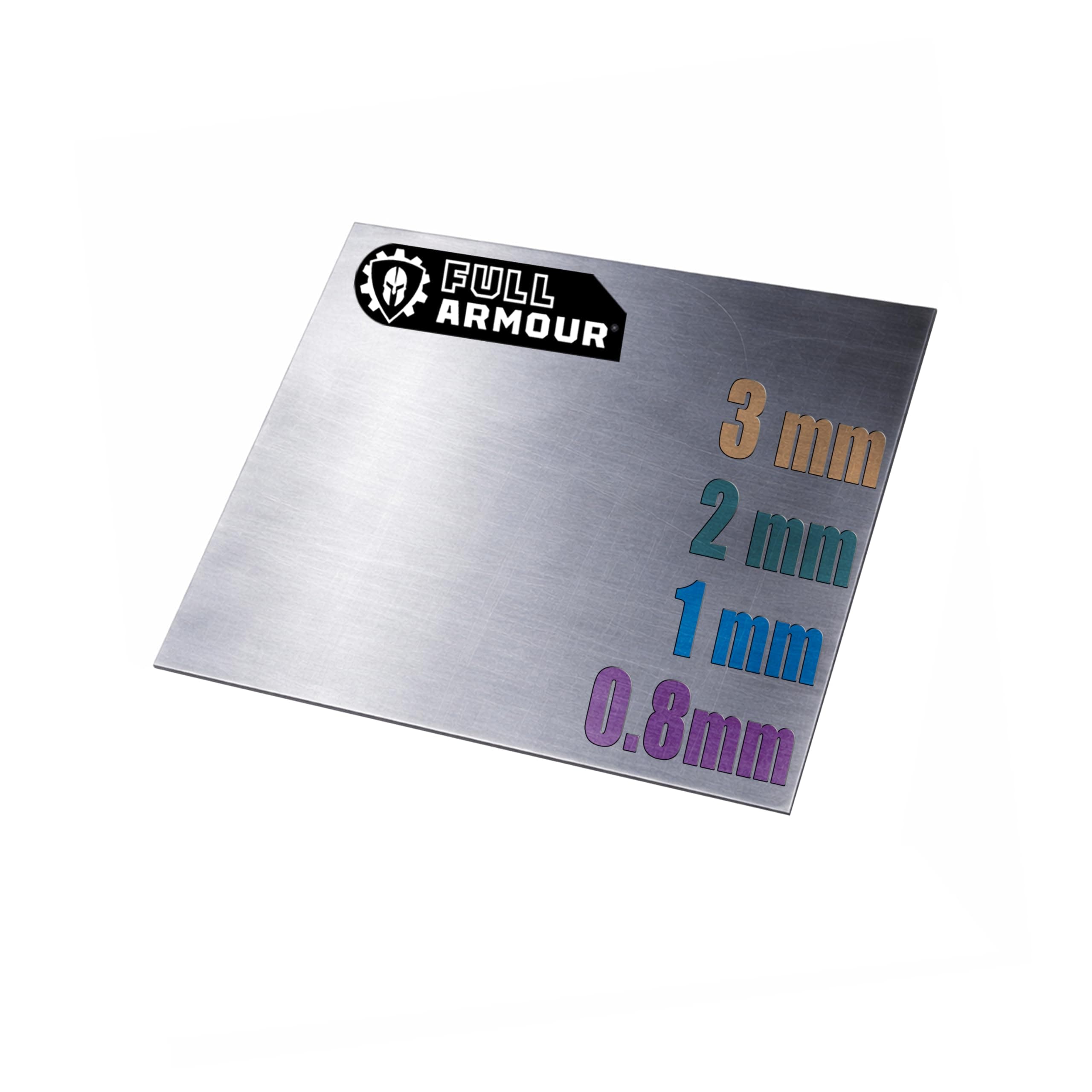 Mild Steel Sheet Square & Rectangle 0.8mm - 2mm Thick (1mm x 300mm x 300mm)