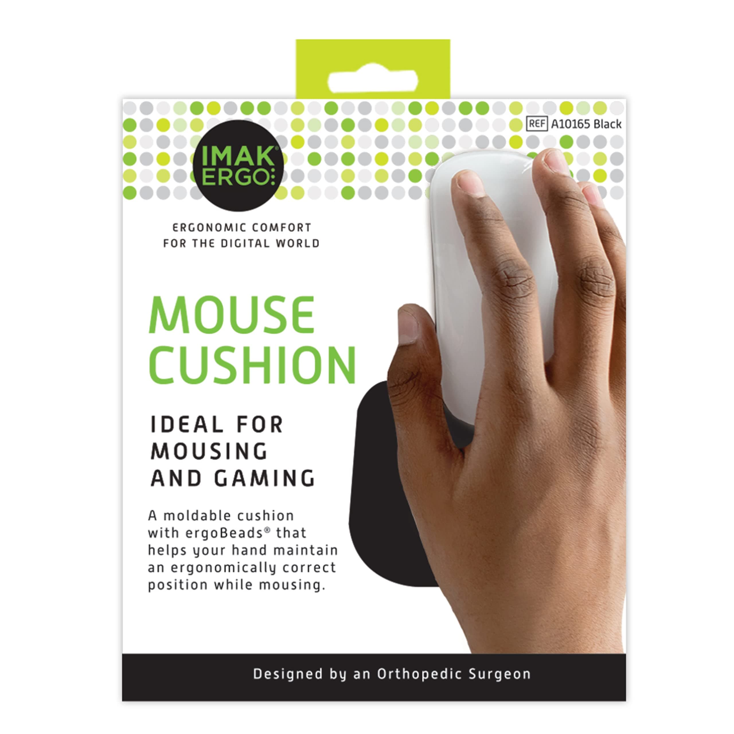 A10165 Wrist Cushion - Black (D132) (IMAA10165)