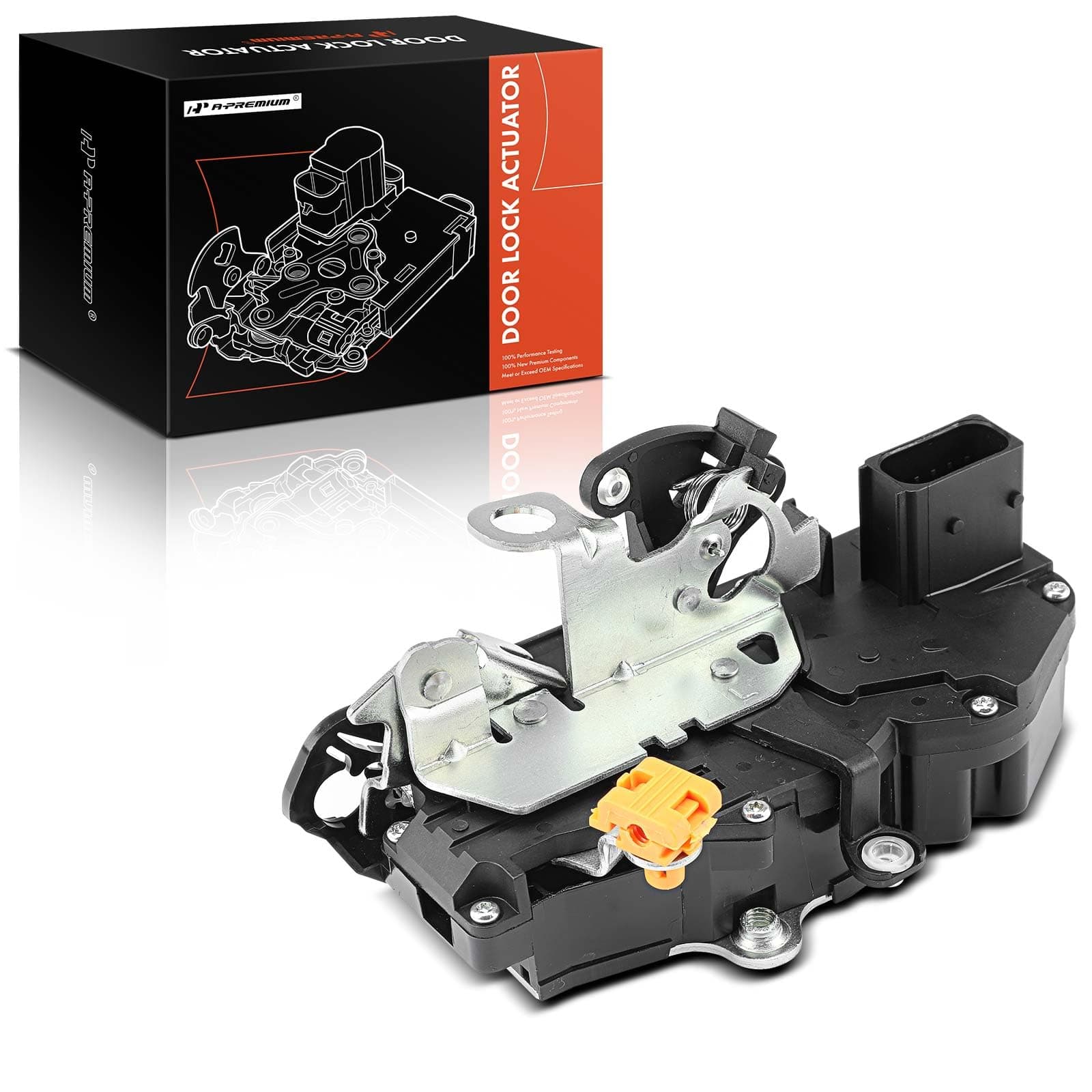 A-premiumFront Left Side Door Latch Lock Actuator Compatible with Cadillac, Chevy & GMC Vehicles - Tahoe, Yukon, Escalade, Escalade ESV/EXT, Avalanche, Silverado 1500/2500 HD, Sierra 1500/2500 HD