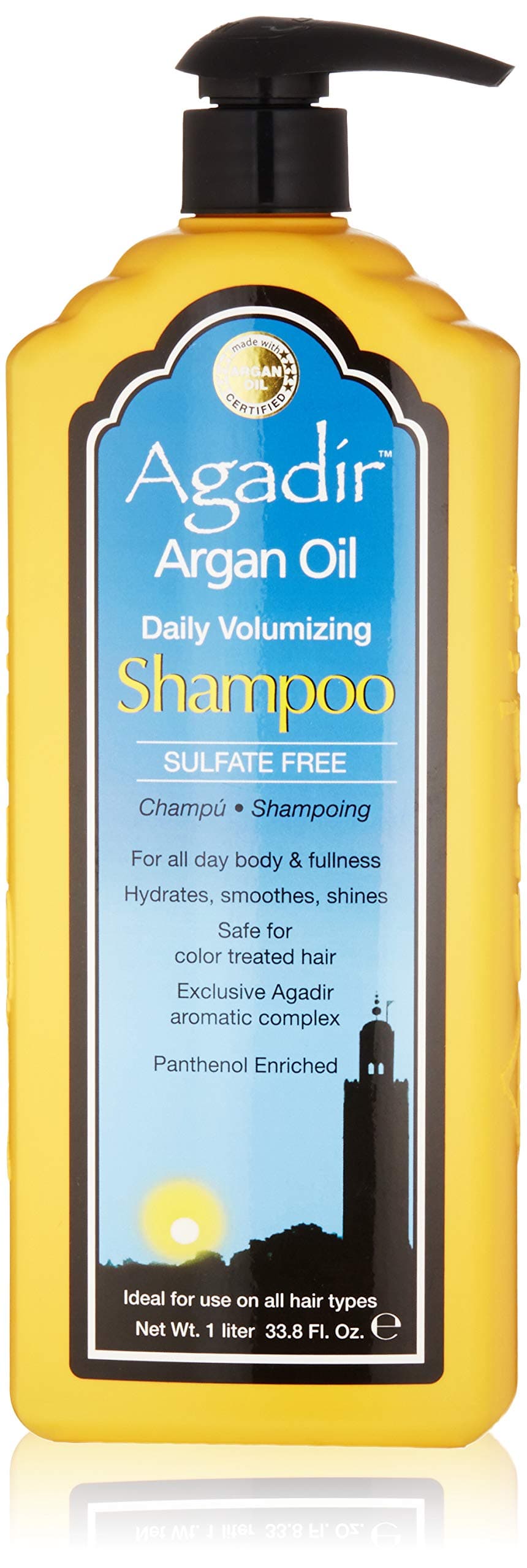 AGADIR Daily Volumizing Shampoo, 33.8 Fl Oz