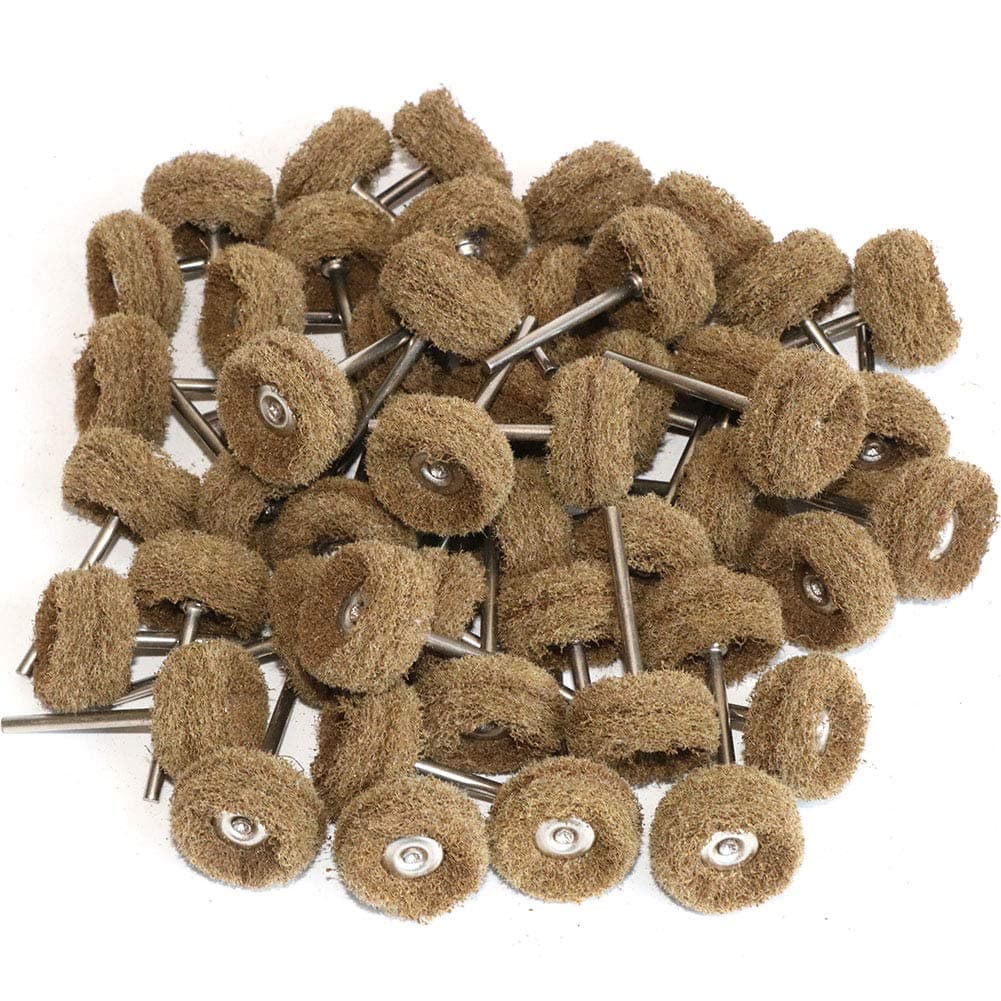 Abrasive Buffing Polishing Wheel Set for Rotary Tool,Removal of Rust Deburrin...