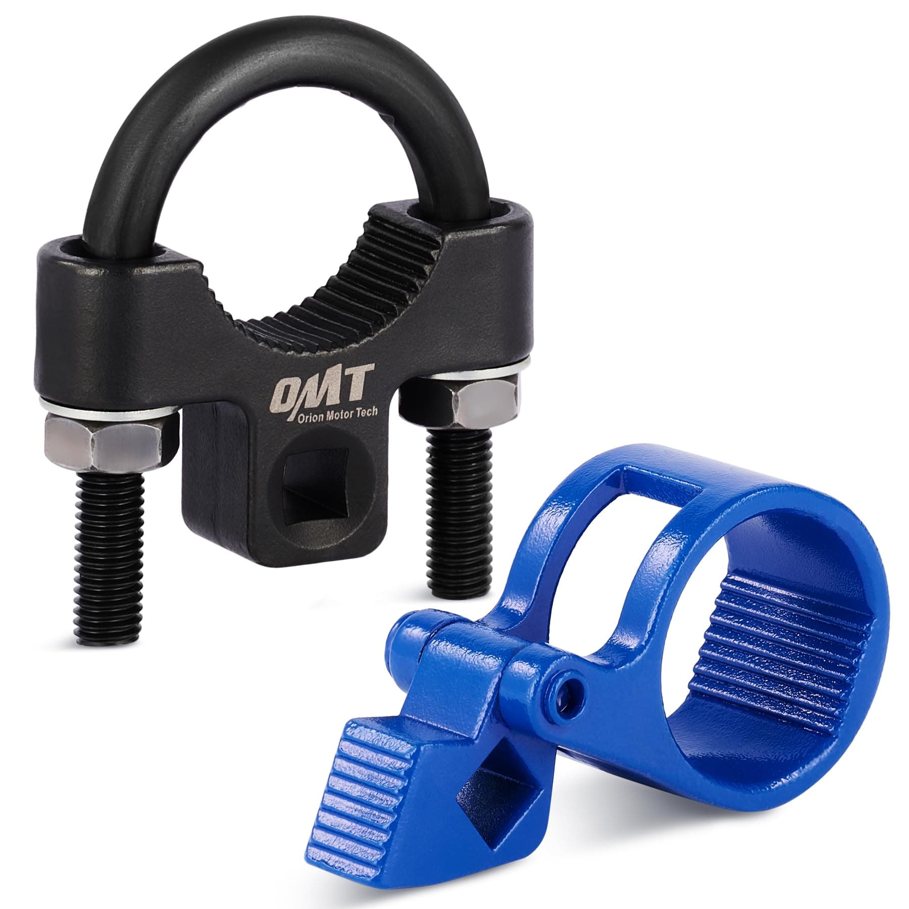 Orion Motor Tech Inner Tie Rod Removal Tool, 3/8'' Low-Profile Inner Tie Rod Tool and 27-44mm Tie Rod End Wrench Tool with 1/2" Drive, Universal Tie Rod Tool