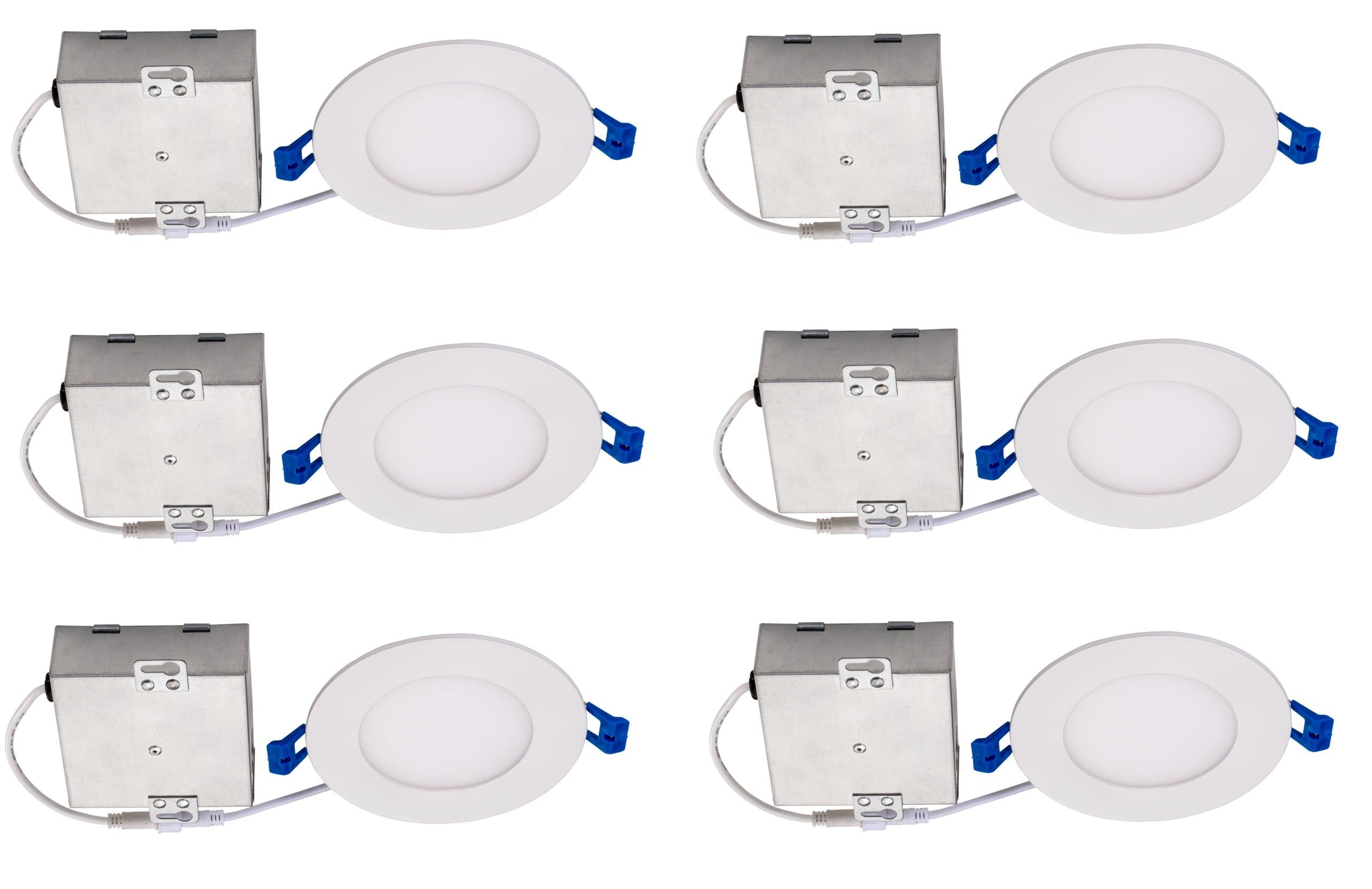 77229 9W 4RND LED SLIM DOWNLIGHT 30K-ES-