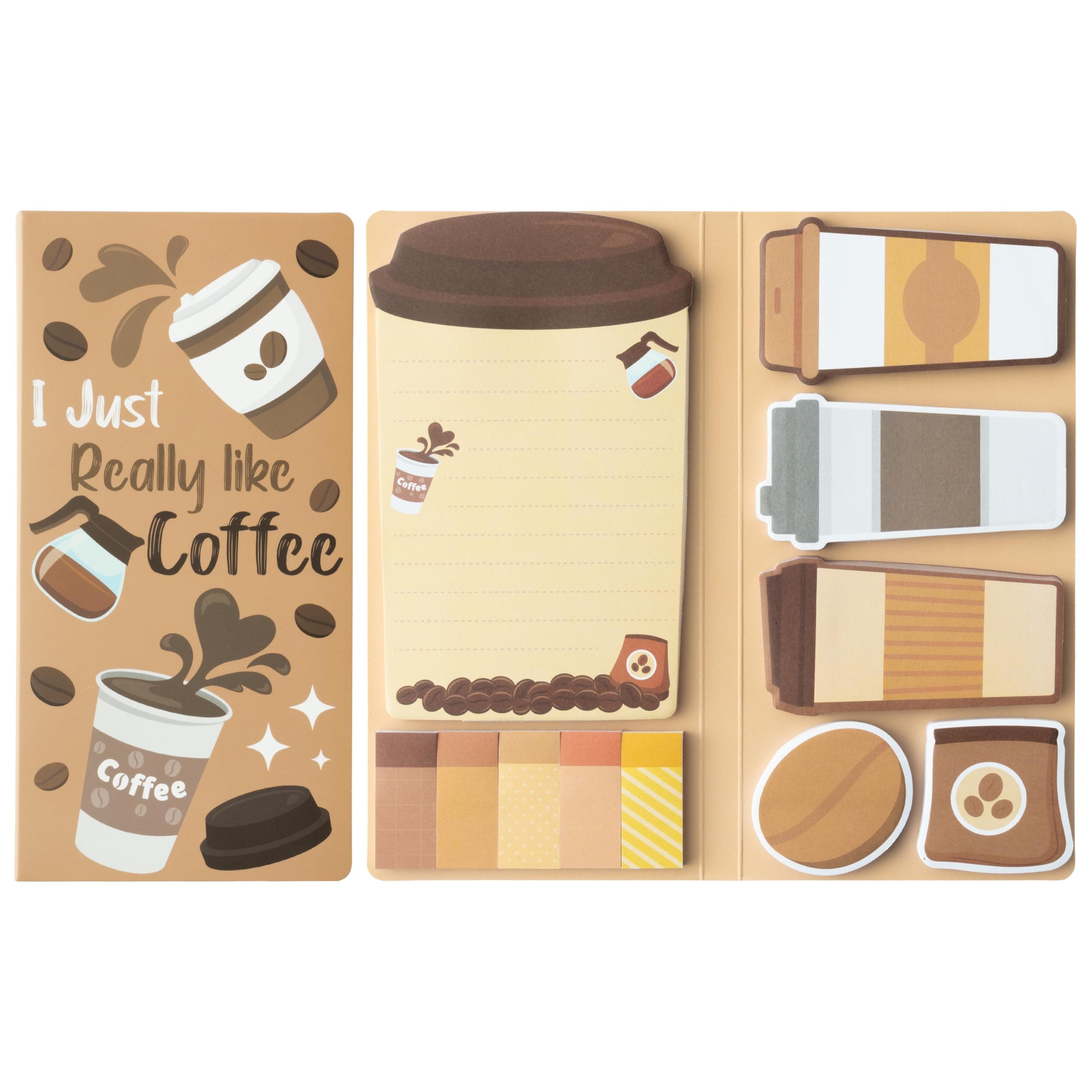 B1ykin Sticky Notes Set - Cartoon Theme Cute Self-Stick Notes Pad Teacher App...