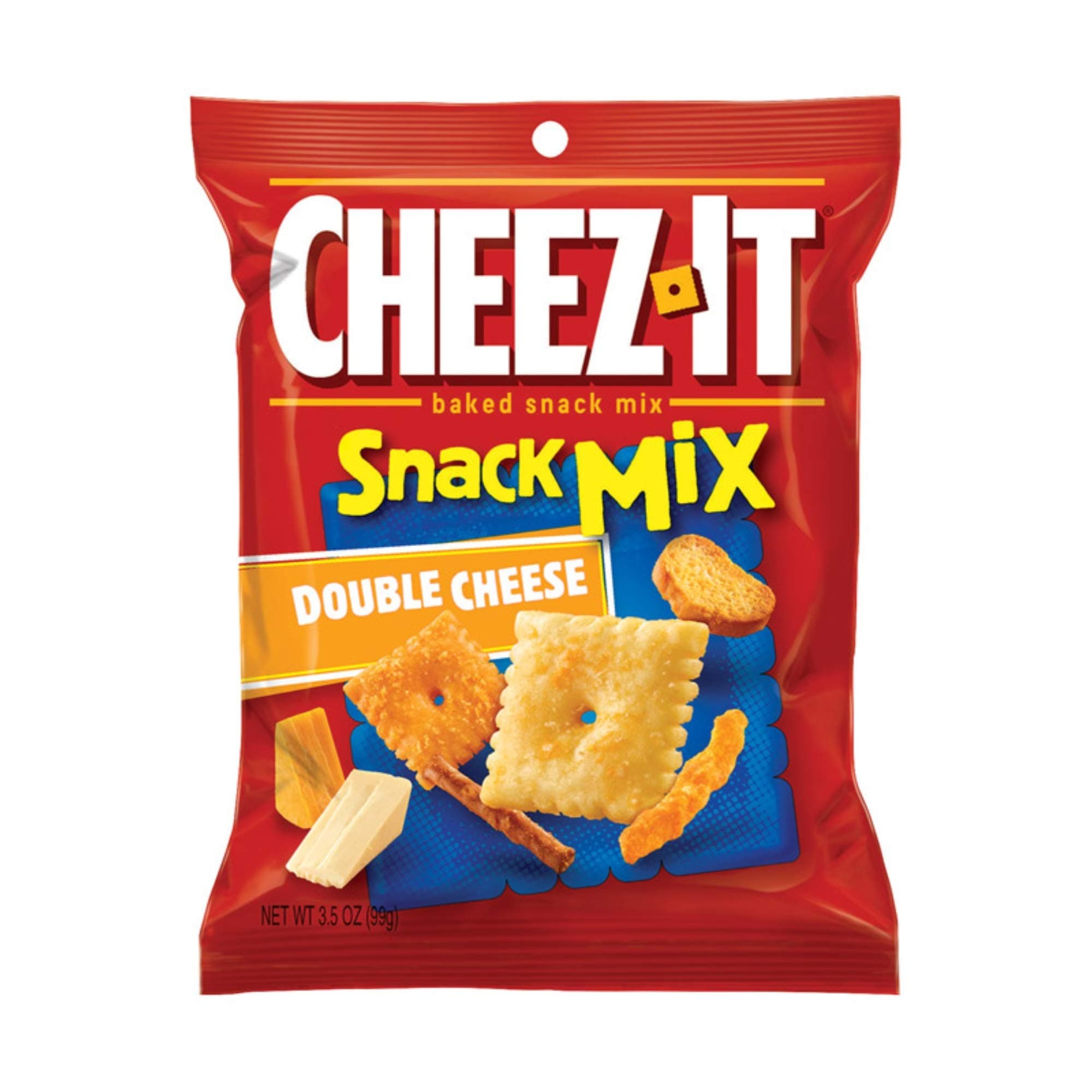 Cheez It Snack Mix Double Cheese 3.25 oz. (Pack of 6)