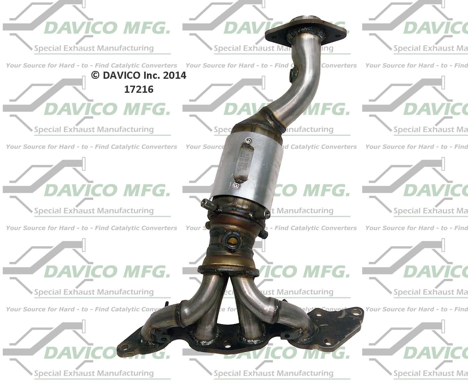Davico 17216 Catalytic Converter, 1 Pack