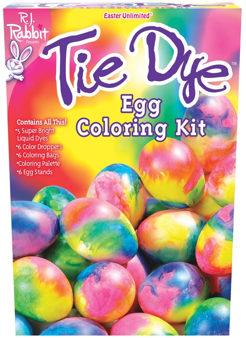 Fun World Easter Unlimited Tie Dye Egg Coloring Kit