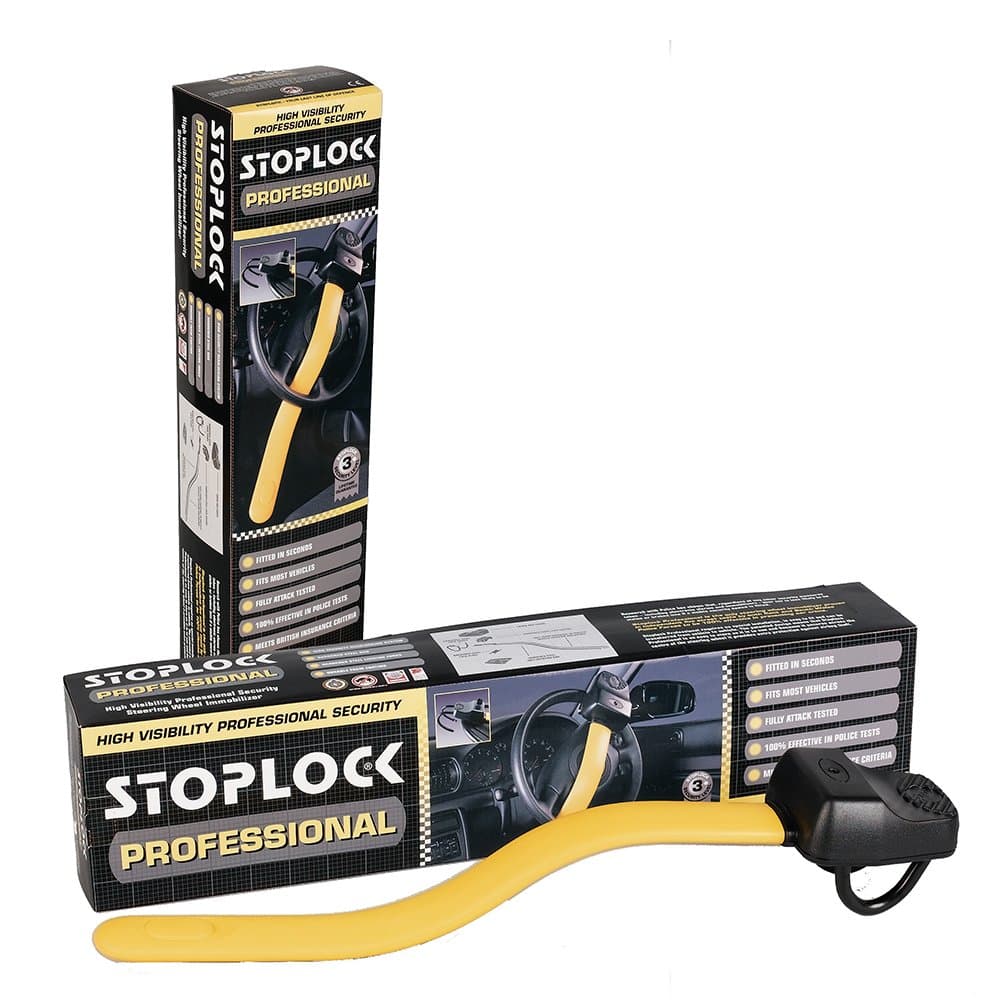 Vauxhall Vivaro Stoplock Pro Steering Wheel Lock Professional Steering Clamp