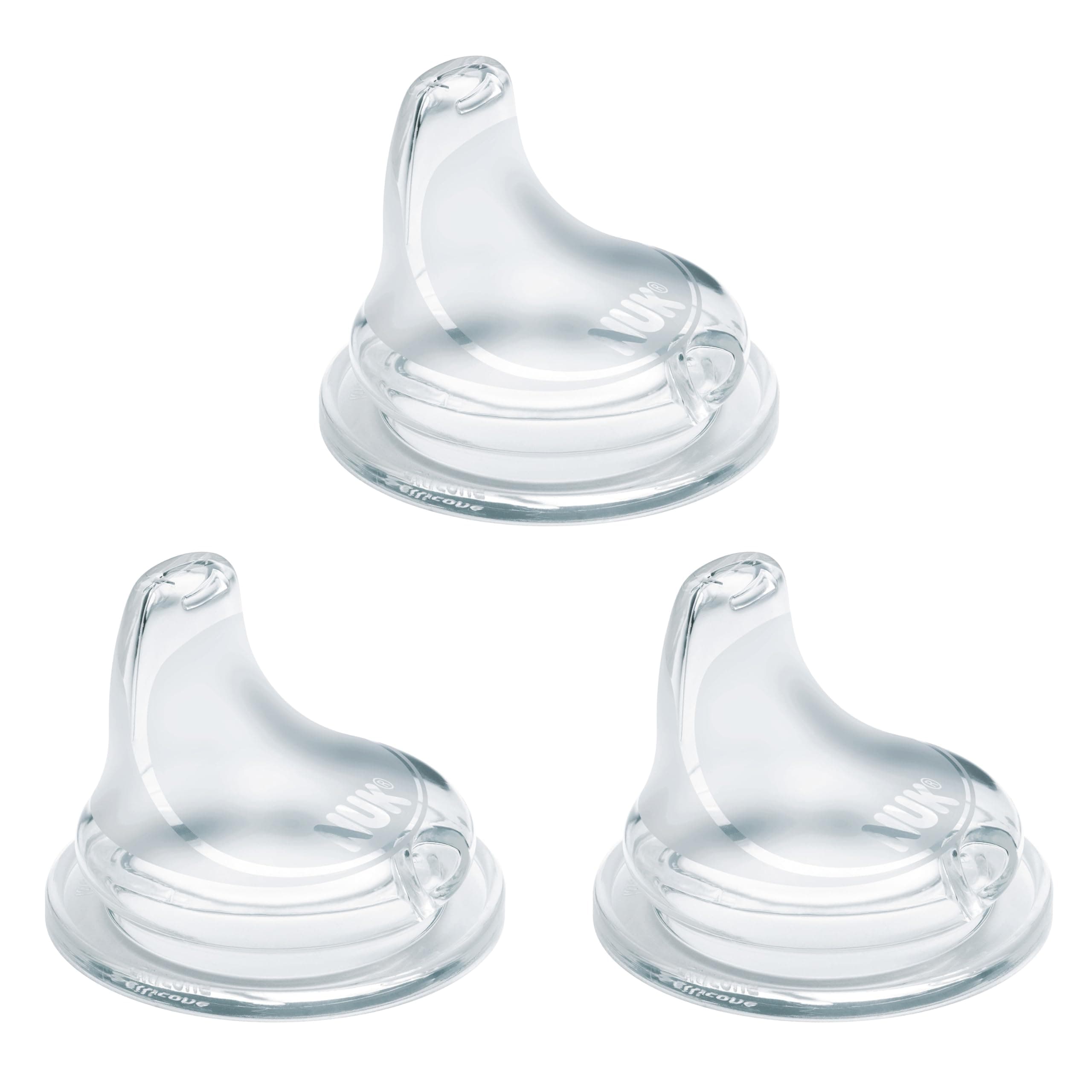 Replacement Silicone Spout, Clear, 1 Count Pack of 3