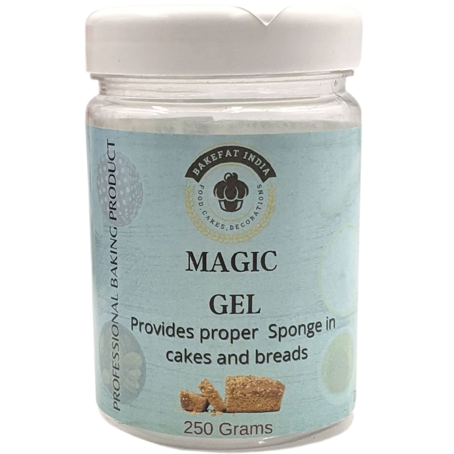 Bakefat India Magic Cake Gel-Improvers for breads and cakes-250 Grams
