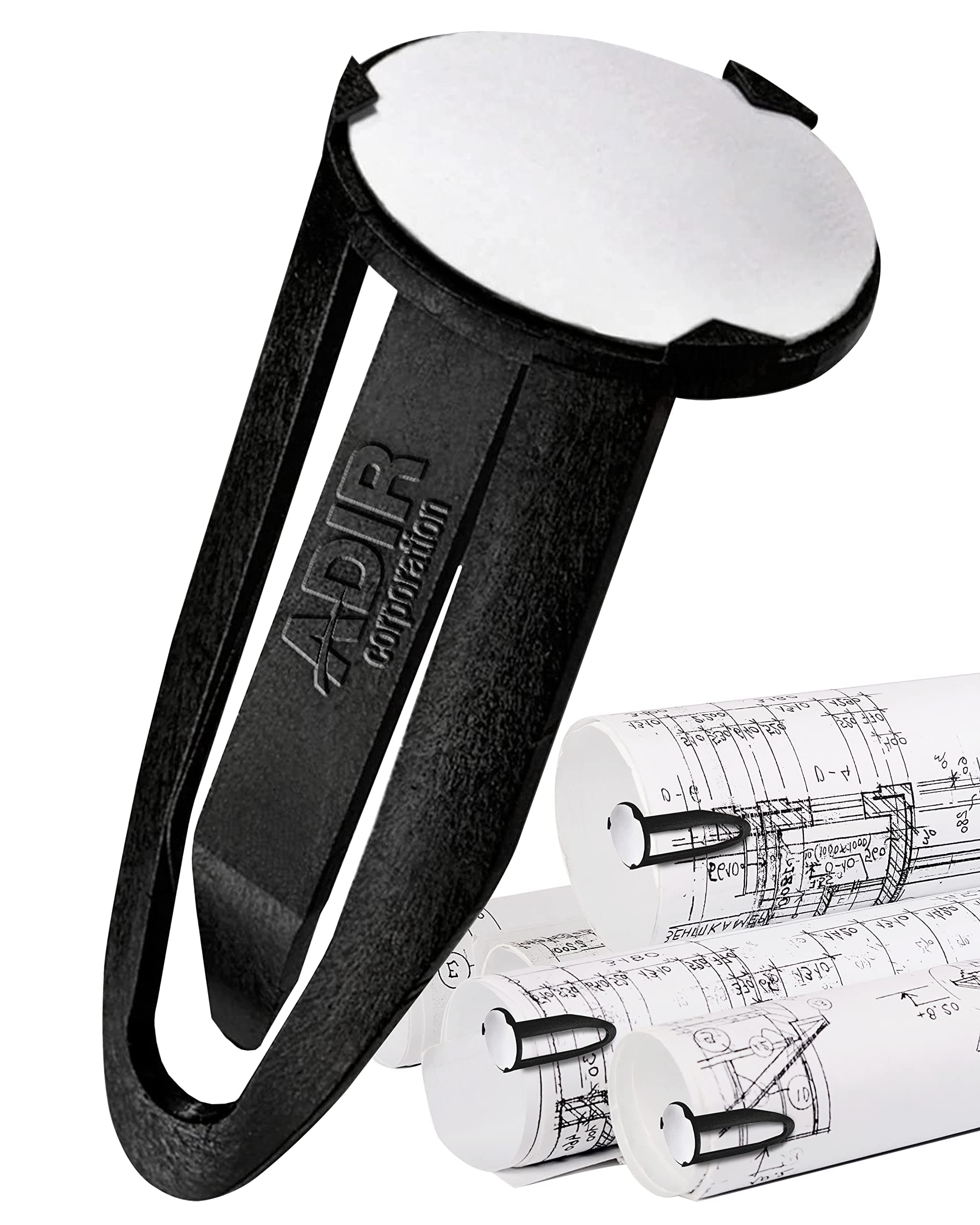 AdirOffice . Clips for Plans - Blueprints - Maps - Posters (50 Ct.)