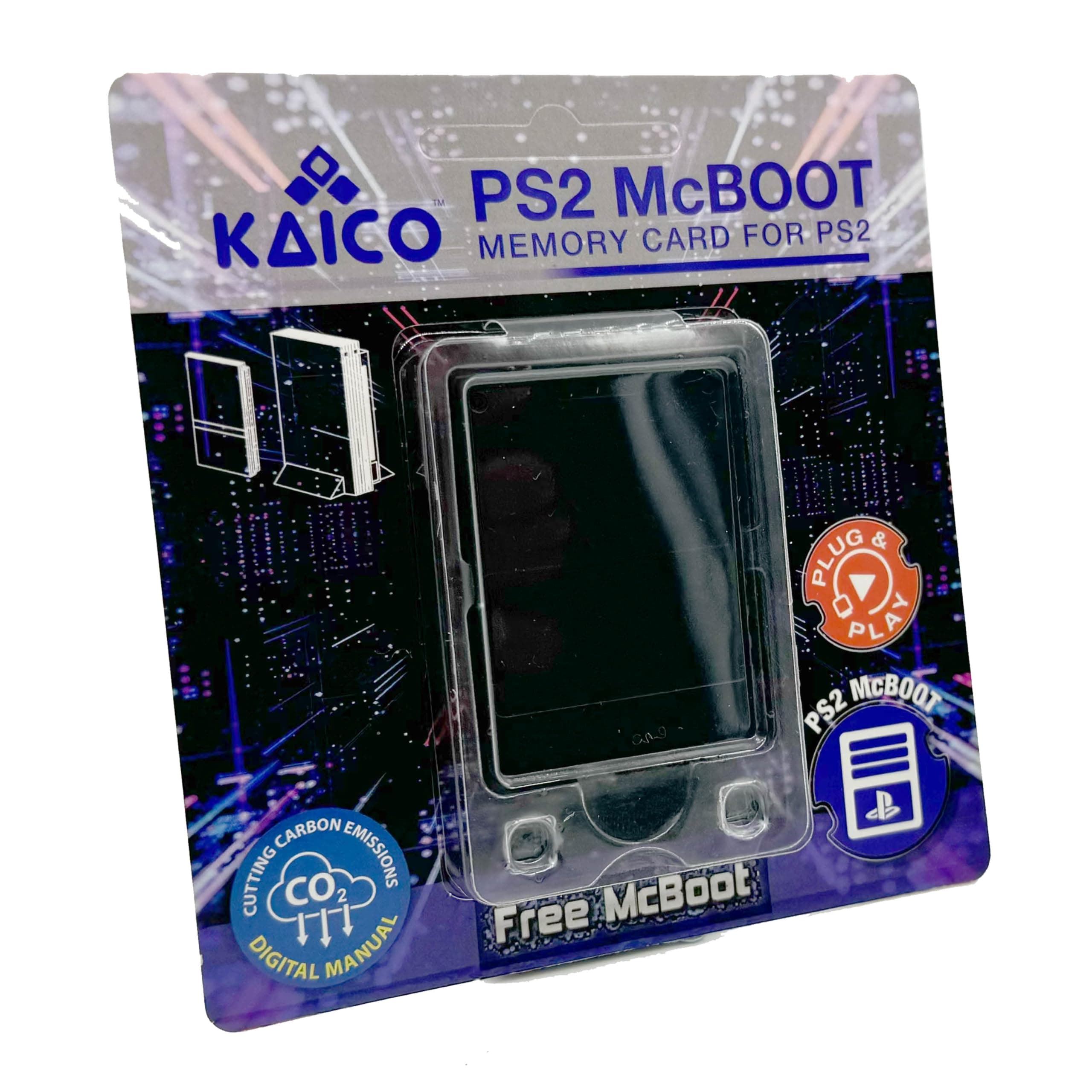 Free McBoot 8MB PS2 Memory Card - FMCB 1.966 FreeMcBoot Memory Card for Playstation 2 Console - Free McBoot PS2 Plug & Play - Softmod Solution