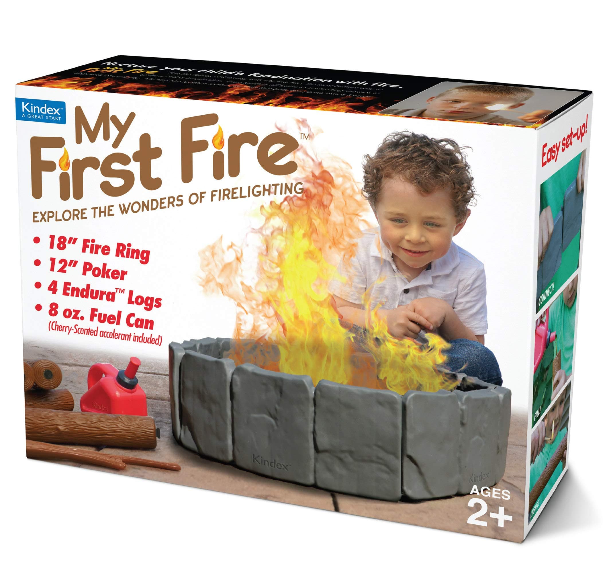 Prank-O My First Fire – Funniest Prank Gift Box | Hilarious Empty Gag Gift for White Elephant & Christmas 2025 | Funny Gift Box for Coworkers, Friends & Men Who Have Everything, As Seen on Shark Tank