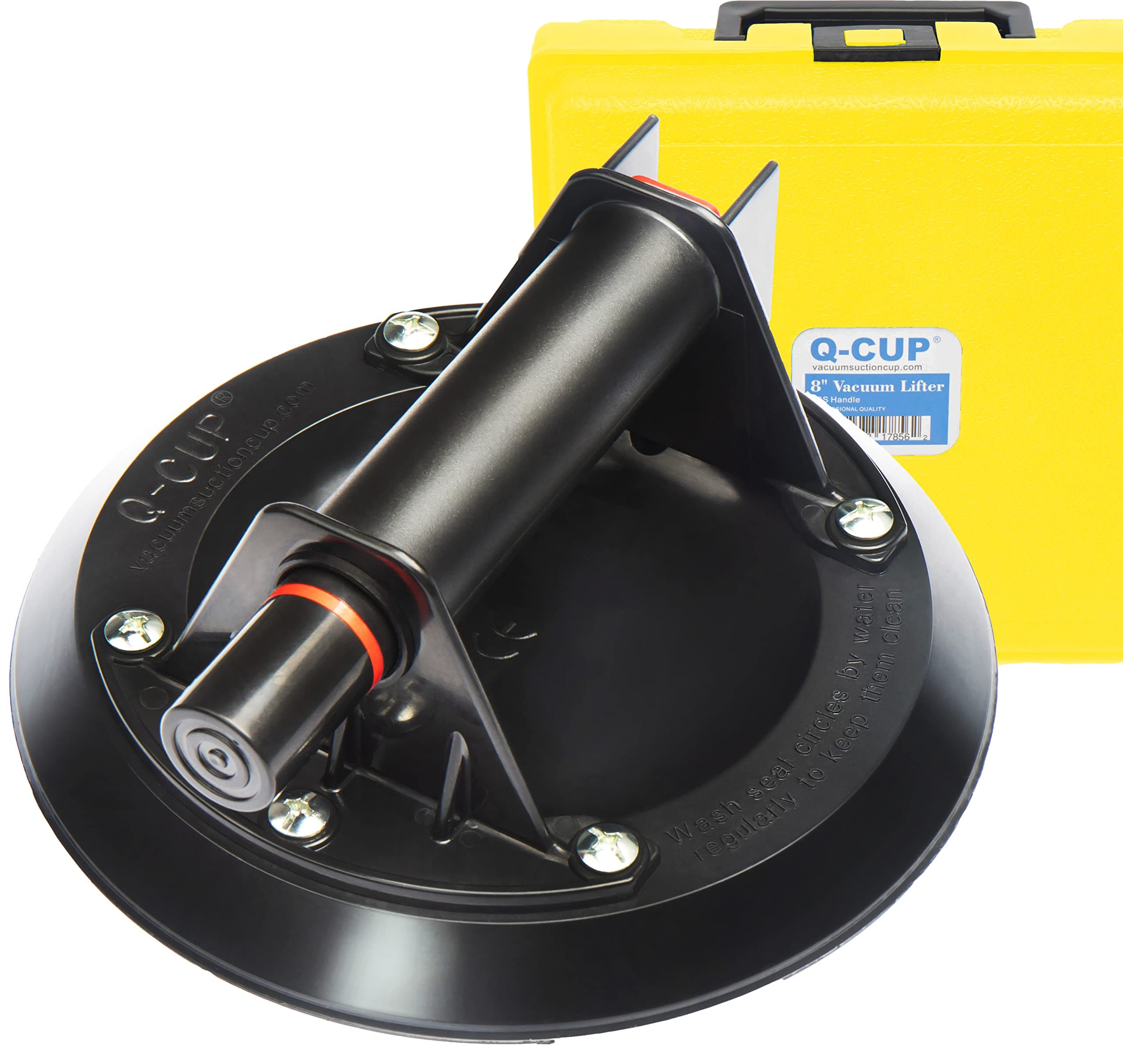 Q-CUP® 8" lifter Extra-fast Attachment easily, 100 kgs lifting capacity Tough ABS Handle