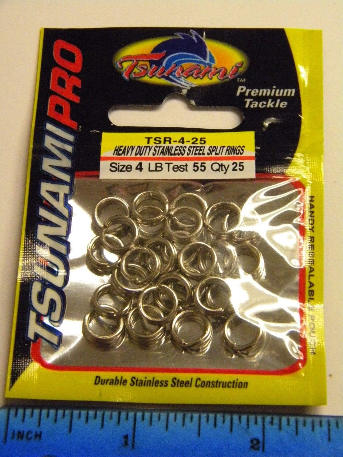 TsunamiSplit Ring Stainless Steel Heavy Duty Split Rings