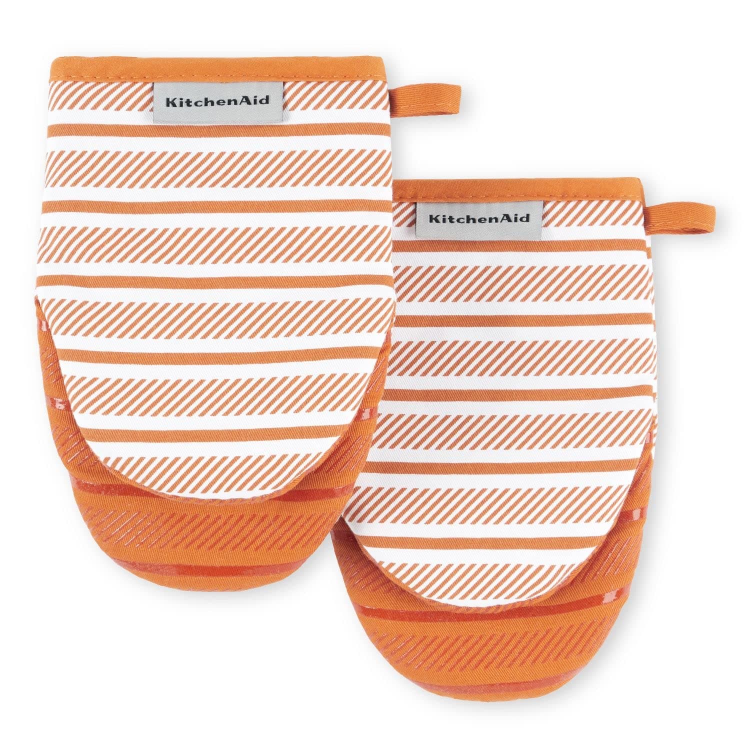 Albany Mini Oven Mitt 2-Pack Set, Honey, 5.5"x8"