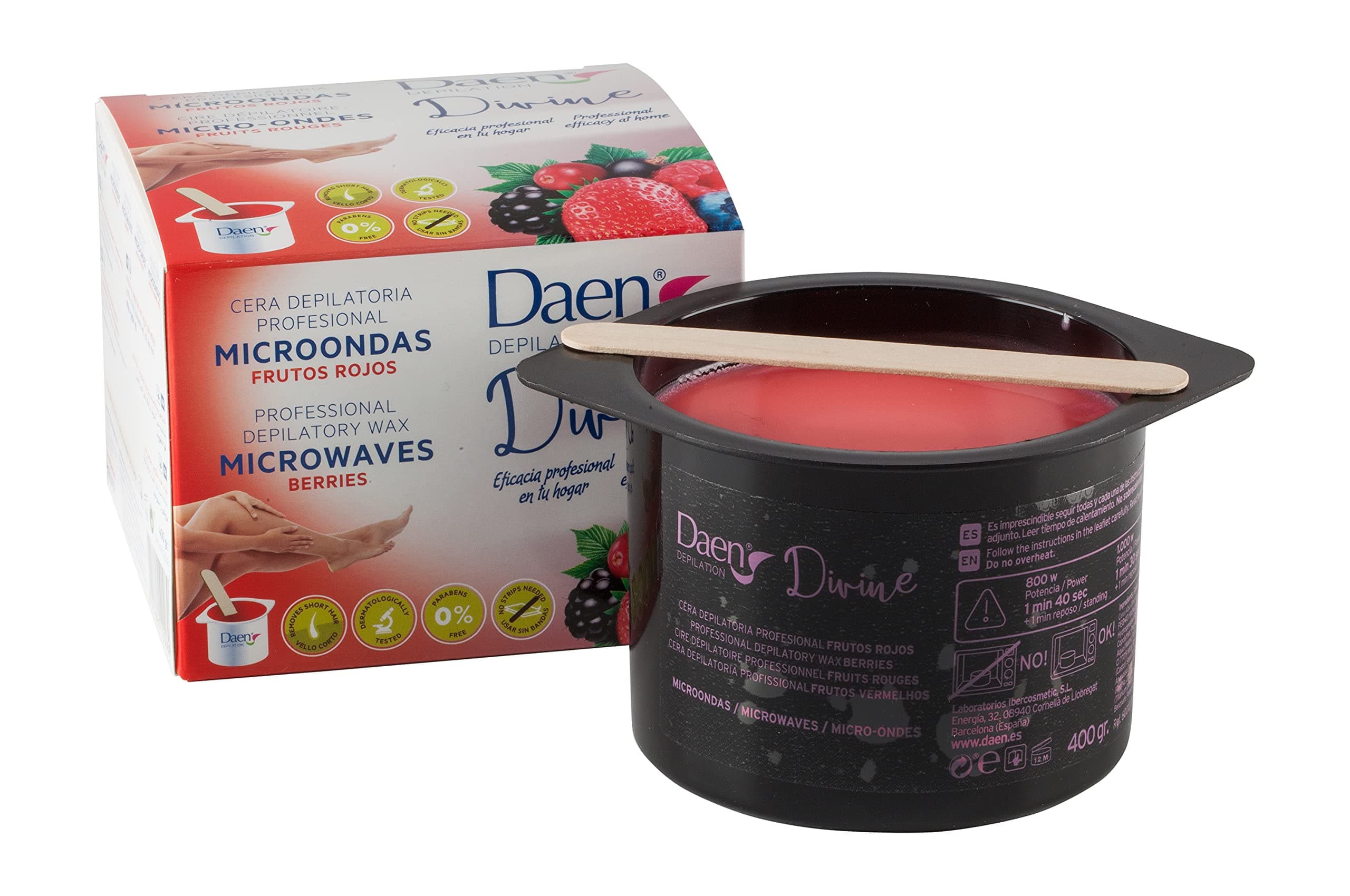 Daen 400 g Divine Berries Microwavable Wax
