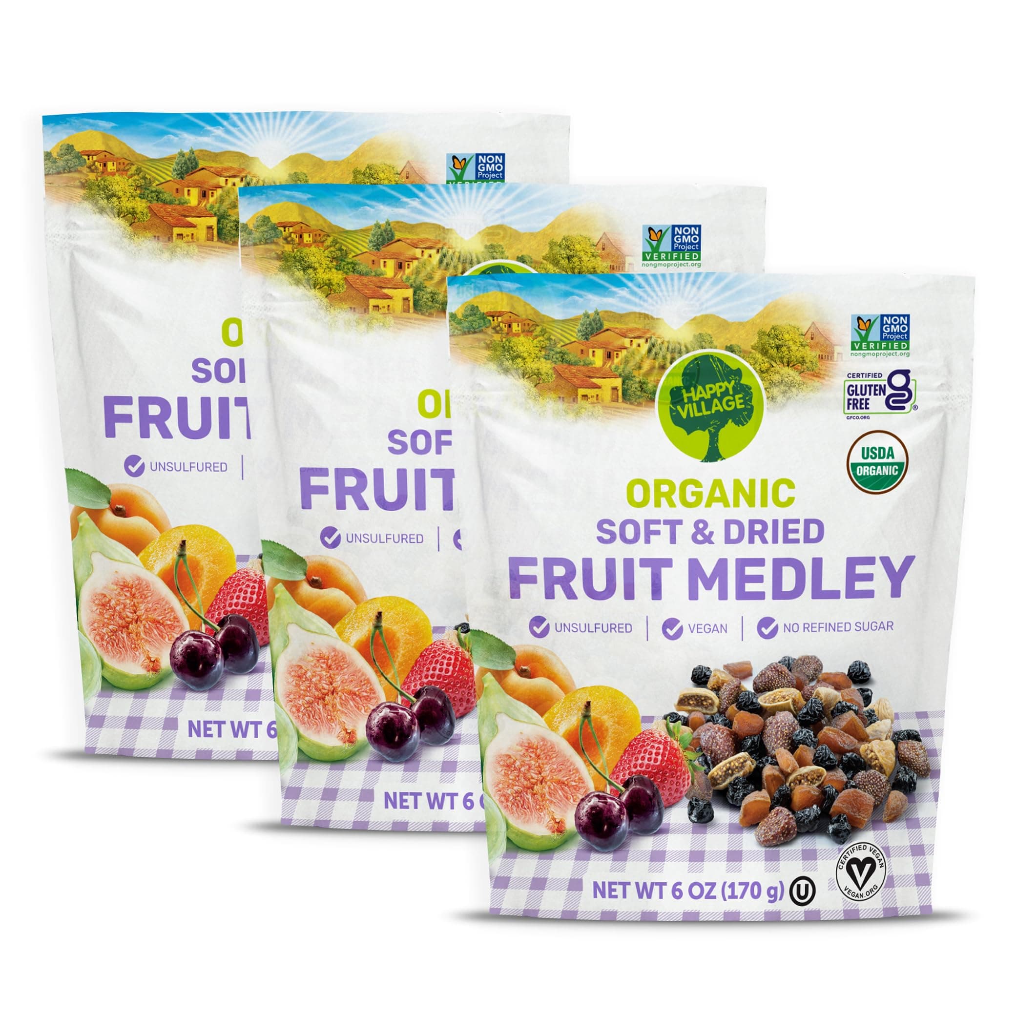Organic Soft & Dried Fruit Medley