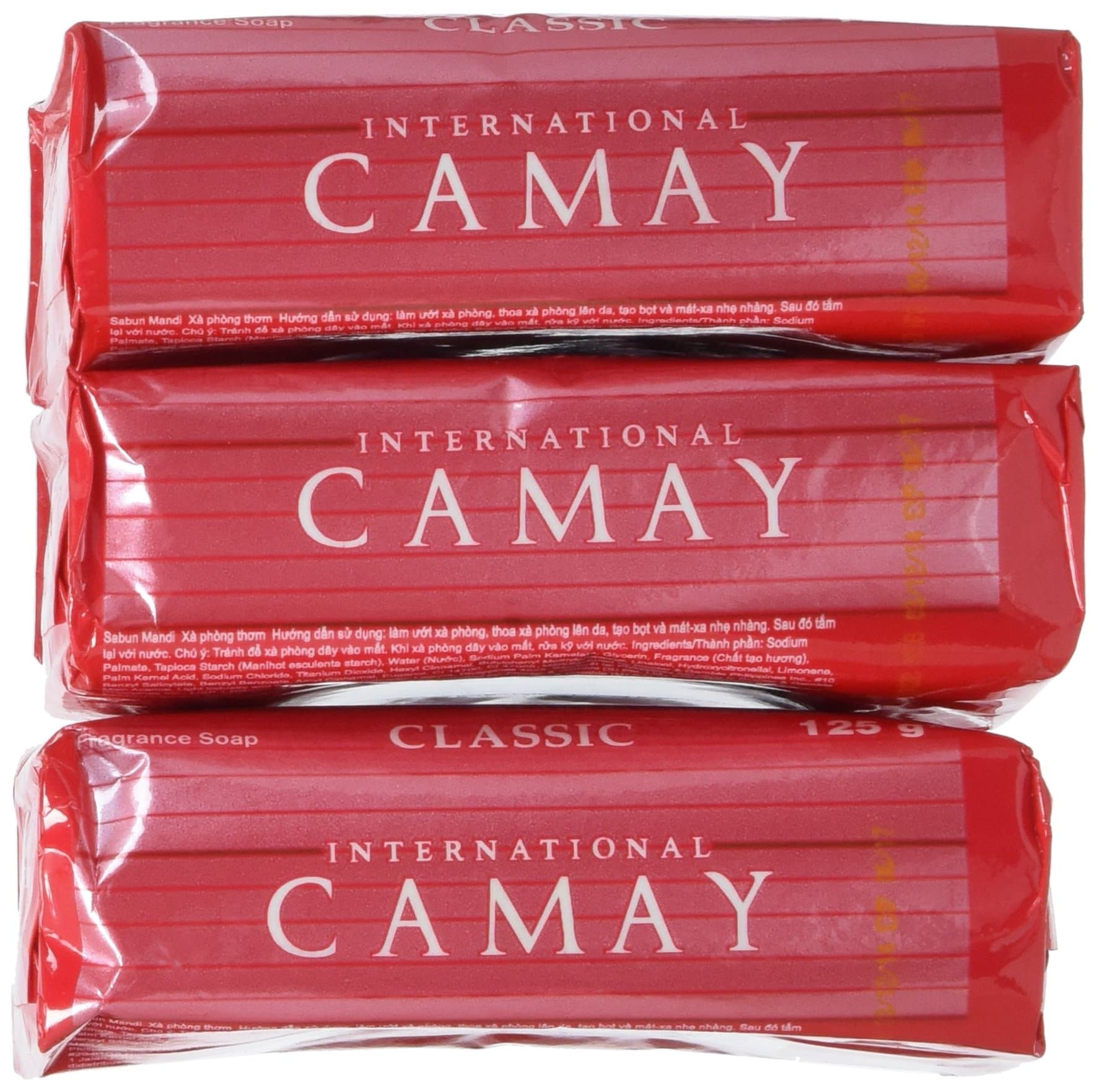 Camay Classic Bath Bar Soap, Softly Scented, 4 oz 3 ea(pack of 2)